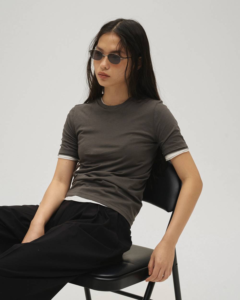 Highgauge Compact T-shirts Highgauge Compact T-shirts,ハイゲージコンパクトTシャツ,12610604,ハイゲージ,コンパクトTシャツ,Tシャツ,todayful,トゥデイフル,lifes,吉田怜香,26ss