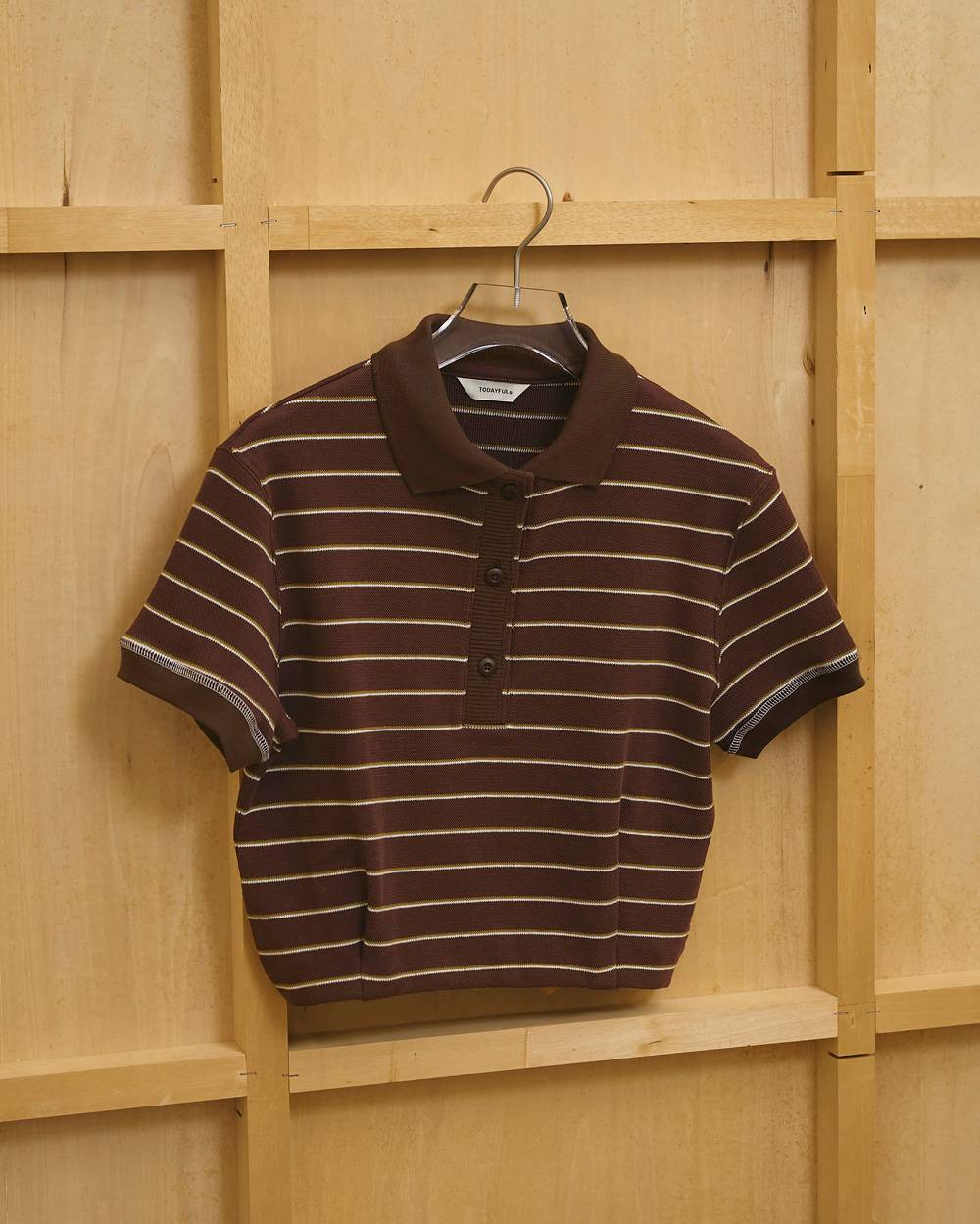 Border Polo Tops Border Polo Tops,ボーダーポロトップス,12610606,ボーダートップス,ポロトップス,トップス,カットソー,todayful,トゥデイフル,lifes,吉田怜香,26ss