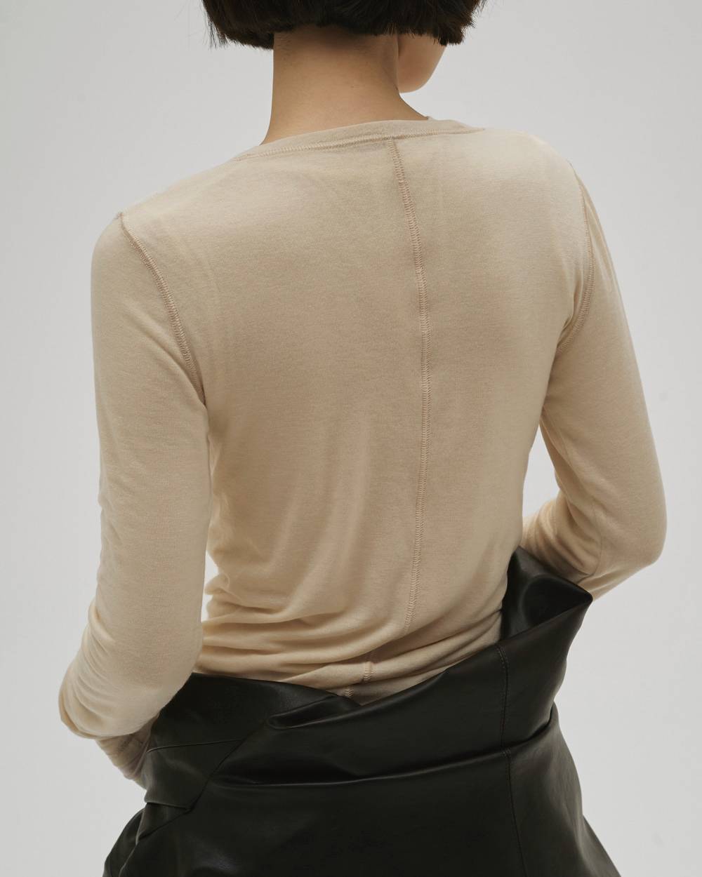 Henleyneck Soft Tops Henleyneck Soft Tops,ヘンリーネックソフトトップス,12610608,ヘンリーネック,カットソー,ソフトトップ,トップス,todayful,トゥデイフル,lifes,吉田怜香,26ss