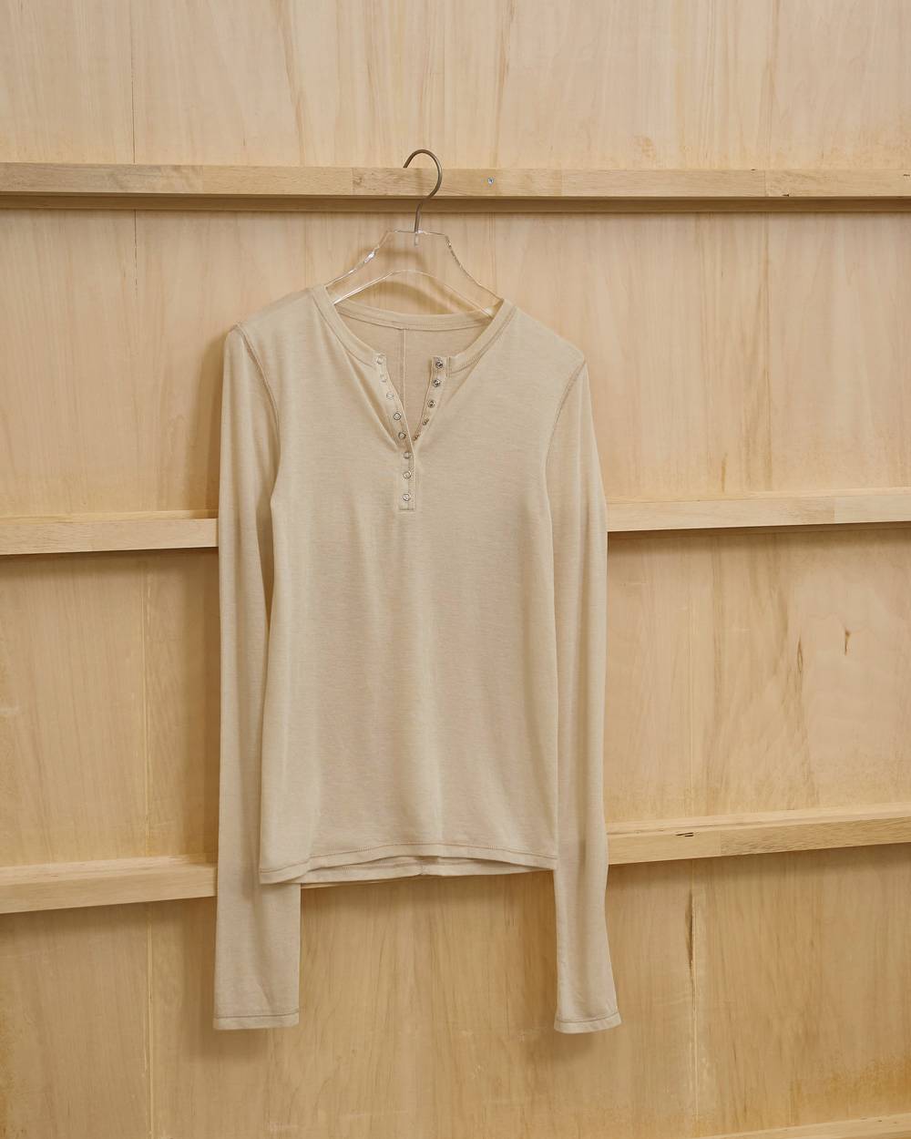 Henleyneck Soft Tops Henleyneck Soft Tops,ヘンリーネックソフトトップス,12610608,ヘンリーネック,カットソー,ソフトトップ,トップス,todayful,トゥデイフル,lifes,吉田怜香,26ss