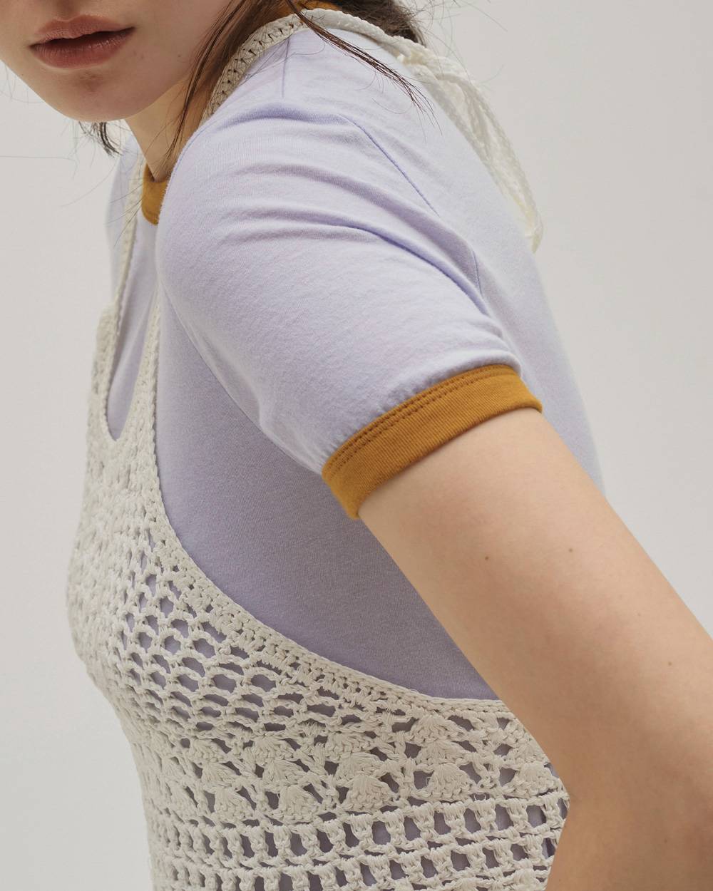 Compact Ringer Tee Compact Ringer Tee,コンパクトリンガーティー,12610610,コンパクト,TリンガーT,Tシャツ,カットソー,トップス,todayful,トゥデイフル,lifes,ライフズ,26ss,吉田怜