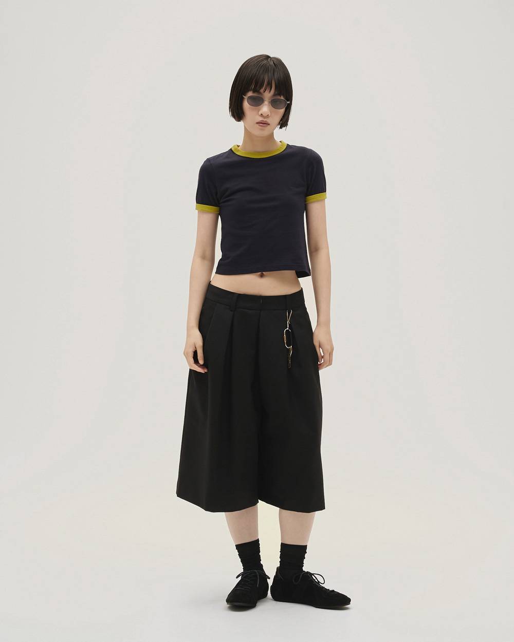 Compact Ringer Tee Compact Ringer Tee,コンパクトリンガーティー,12610610,コンパクト,TリンガーT,Tシャツ,カットソー,トップス,todayful,トゥデイフル,lifes,ライフズ,26ss,吉田怜