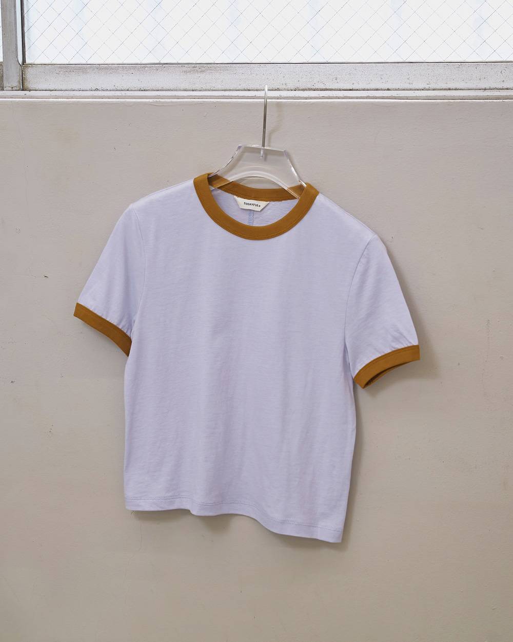 Compact Ringer Tee Compact Ringer Tee,コンパクトリンガーティー,12610610,コンパクト,TリンガーT,Tシャツ,カットソー,トップス,todayful,トゥデイフル,lifes,ライフズ,26ss,吉田怜