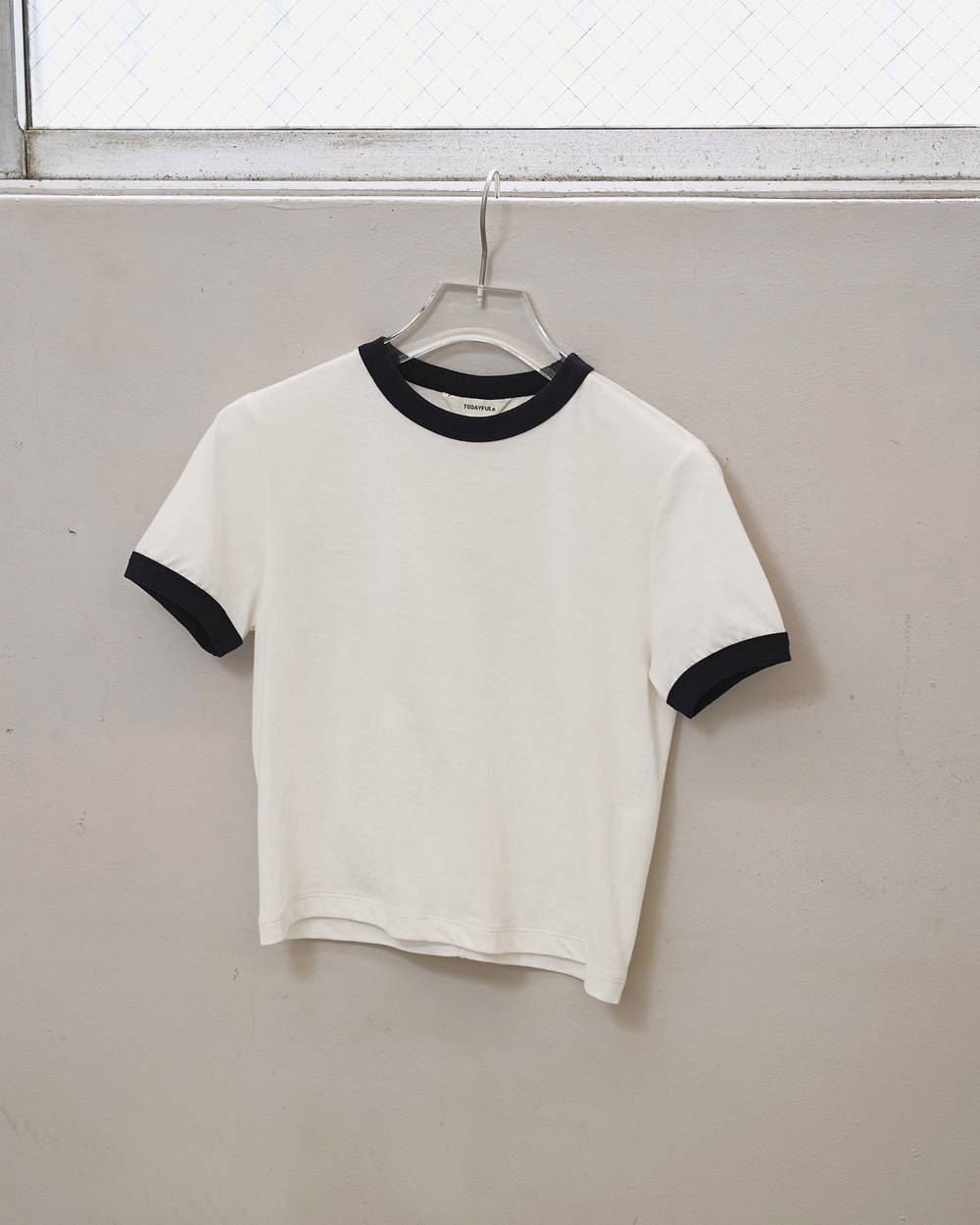 Compact Ringer Tee Compact Ringer Tee,コンパクトリンガーティー,12610610,コンパクト,TリンガーT,Tシャツ,カットソー,トップス,todayful,トゥデイフル,lifes,ライフズ,26ss,吉田怜