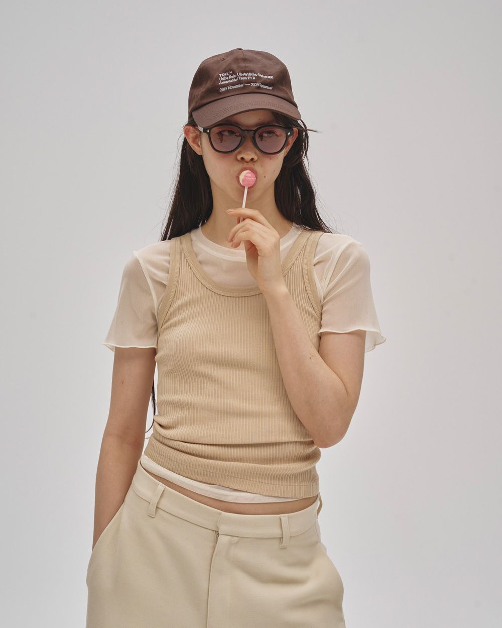 Seamless Rib Tanktop Seamless Rib Tanktop,シームレスリブタンクトップ,12610612,シームレスタンクトップ,リブタンクトップ,タンクトップ,トップス,カットソー,todayful,トゥデイフル,lifes,吉田怜香,26ss