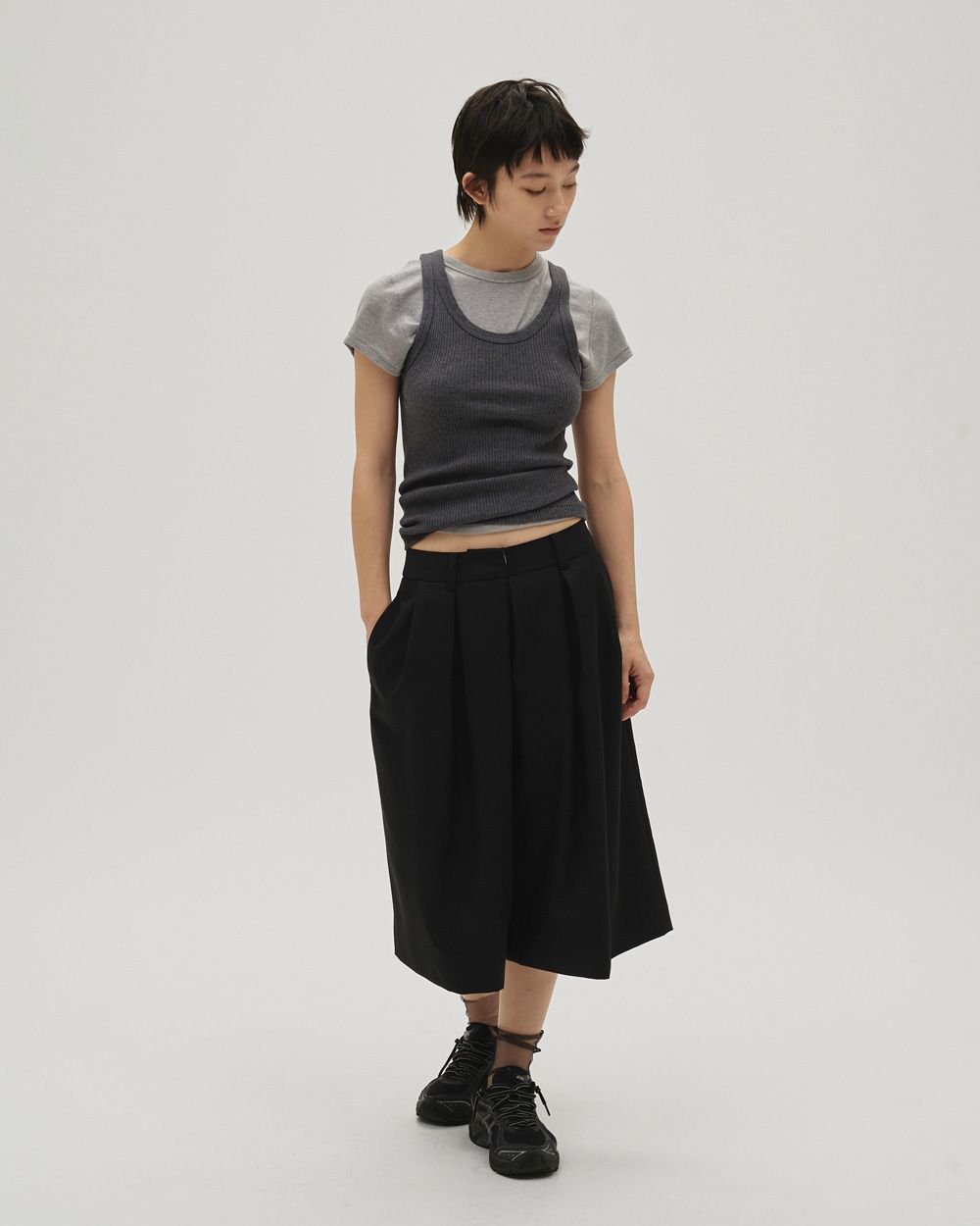 Compact Smooth T-shirts Compact Smooth T-shirts,コンパクトスムースTシャツ,12610617,スムースTシャツ,コンパクトTシャツ,Tシャツ,カットソー,todayful,トゥデイフル,lifes,吉田怜香,26ss