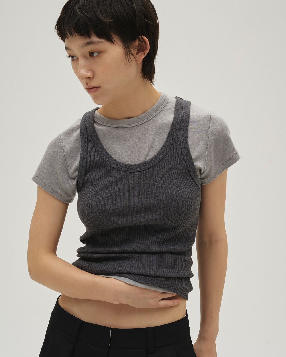 Compact Smooth T-shirts Compact Smooth T-shirts,コンパクトスムースTシャツ,12610617,スムースTシャツ,コンパクトTシャツ,Tシャツ,カットソー,todayful,トゥデイフル,lifes,吉田怜香,26ss