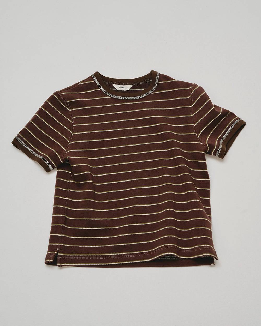 Border Ringer Tee Border Ringer Tee,ボーダーリンガーティー,12610619,ボーダー,ボーダーT,Tシャツ,リンガー,リンガーT,ボーダートップス,todayful,トゥデイフル,lifes,吉田怜香,26ss