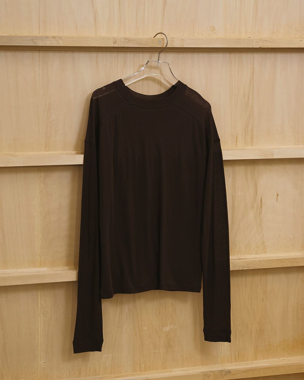 Hightwist Gauze Long T-shirts Hightwist Gauze Long T-shirt,ハイツイストガーゼロングTシャツ,12610620,カットソー,ロンT,ガーゼトップ,ハイウエストトップ,長袖Tシャツ,シアートップ,todayful,トゥデイフル,lifes,吉田怜香,26ss