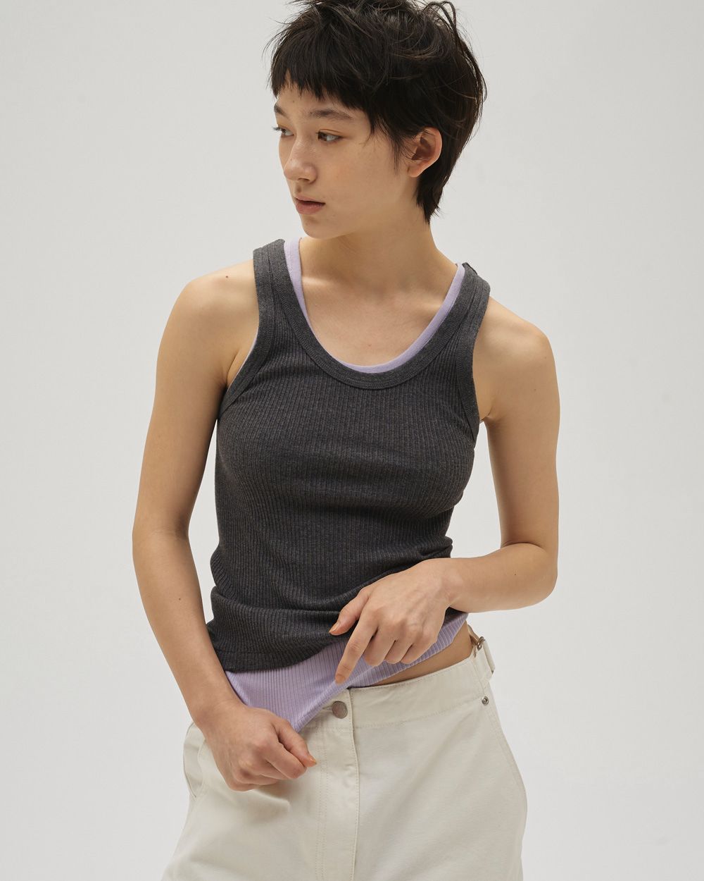 Useful Seamless Rib Tanktop Useful Seamless Rib Tanktop,ユースフルシームレスリブタンクトップ,12610621,シームレスリブタンクトップシームレスリブタンクトップ,スリブタンクトップ,タンクトップ,トップス,todayful,トゥデイフル,lifes,吉田怜香,26ss