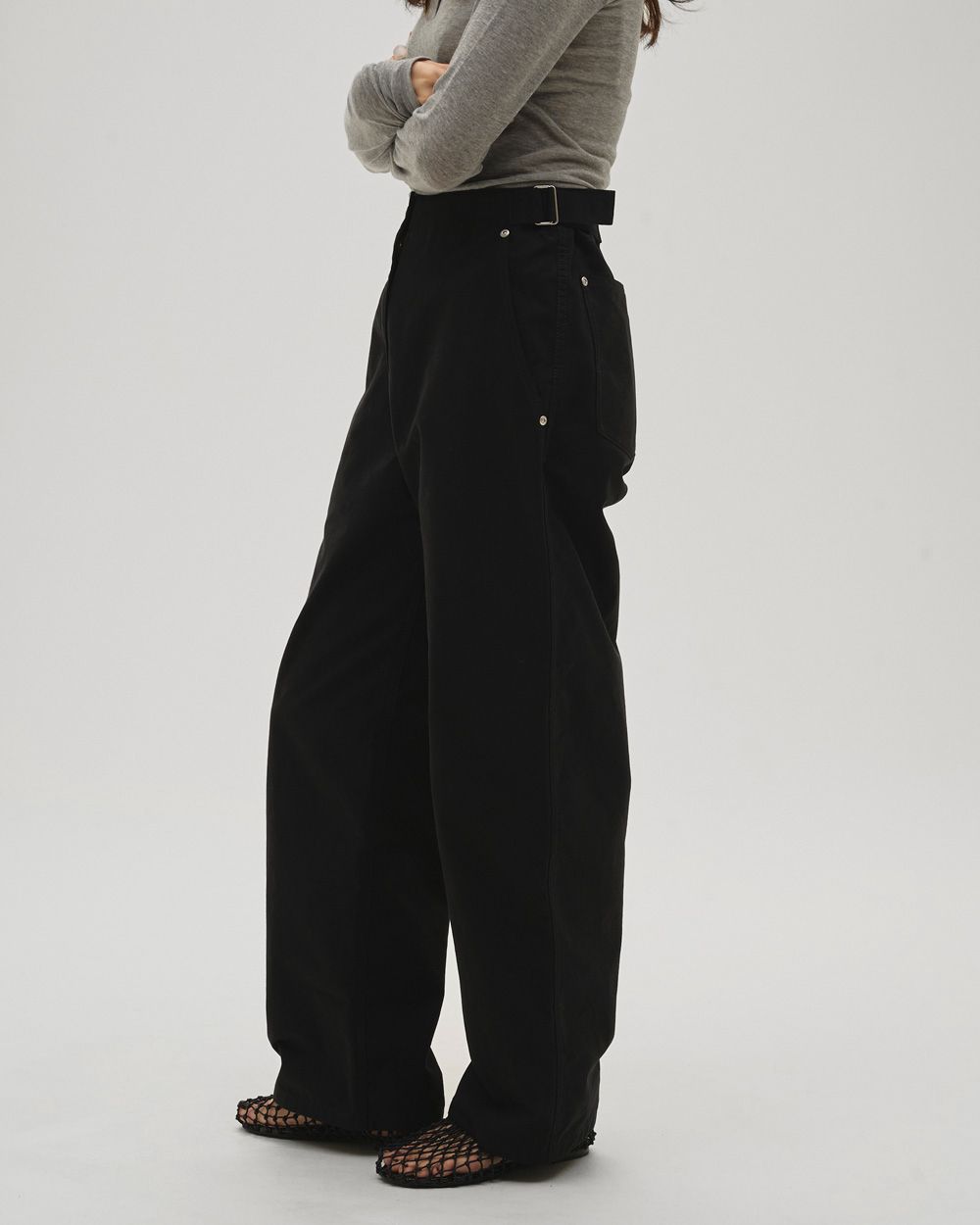 Boyfriend Cotton Pants Boyfriend Cotton Pants,ウールペインターパンツ,12610702,パンツ,ボトムス,セットアップ,ボーイフレンドパンツ,コットンパンツ,,todayful,トゥデイフル,lifes,吉田怜香,26ss