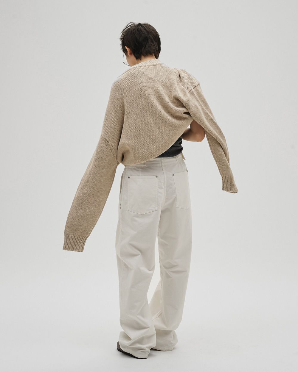 Boyfriend Cotton Pants Boyfriend Cotton Pants,ウールペインターパンツ,12610702,パンツ,ボトムス,セットアップ,ボーイフレンドパンツ,コットンパンツ,,todayful,トゥデイフル,lifes,吉田怜香,26ss