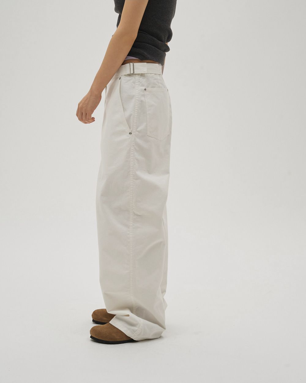 Boyfriend Cotton Pants Boyfriend Cotton Pants,ウールペインターパンツ,12610702,パンツ,ボトムス,セットアップ,ボーイフレンドパンツ,コットンパンツ,,todayful,トゥデイフル,lifes,吉田怜香,26ss