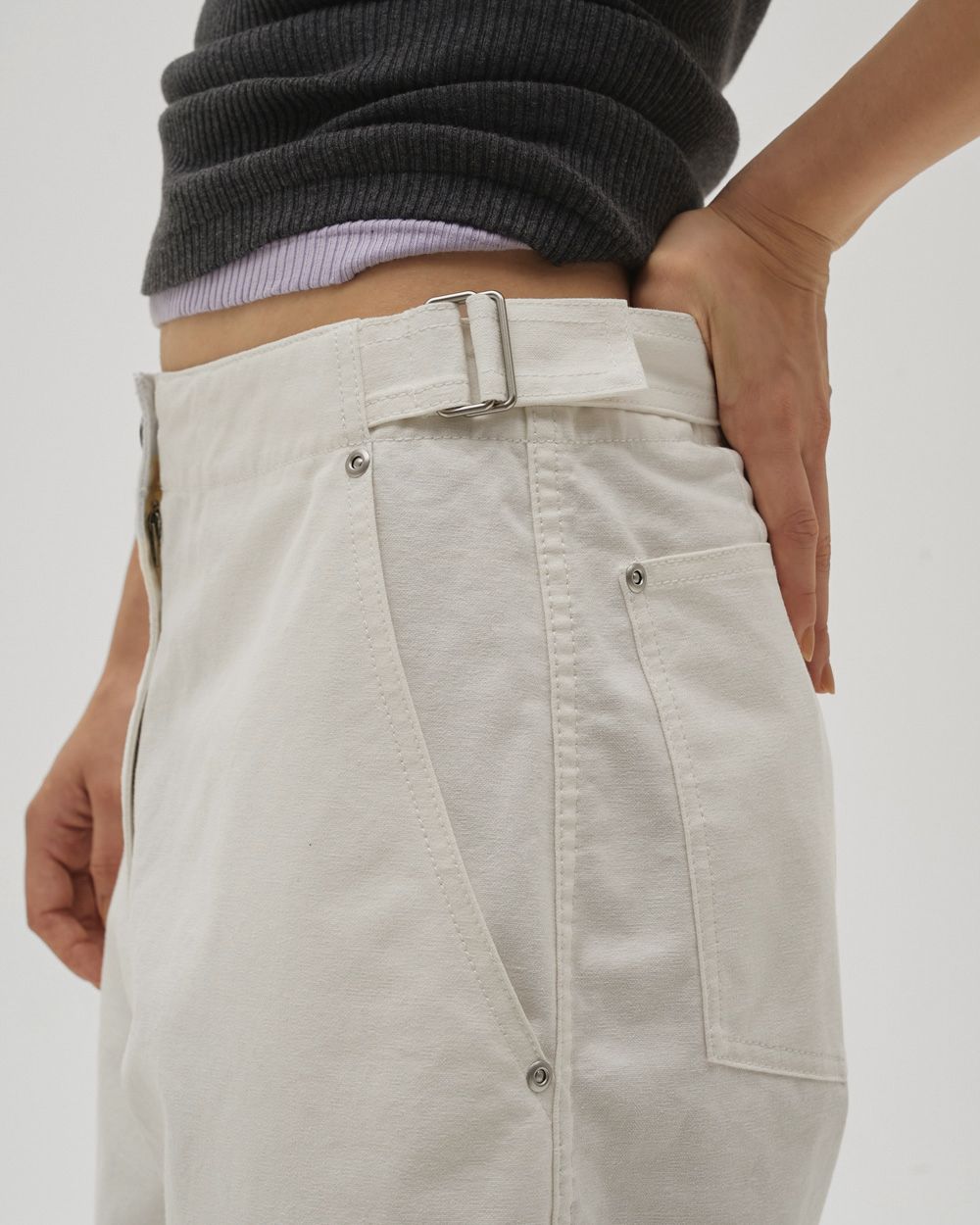 Boyfriend Cotton Pants Boyfriend Cotton Pants,ウールペインターパンツ,12610702,パンツ,ボトムス,セットアップ,ボーイフレンドパンツ,コットンパンツ,,todayful,トゥデイフル,lifes,吉田怜香,26ss