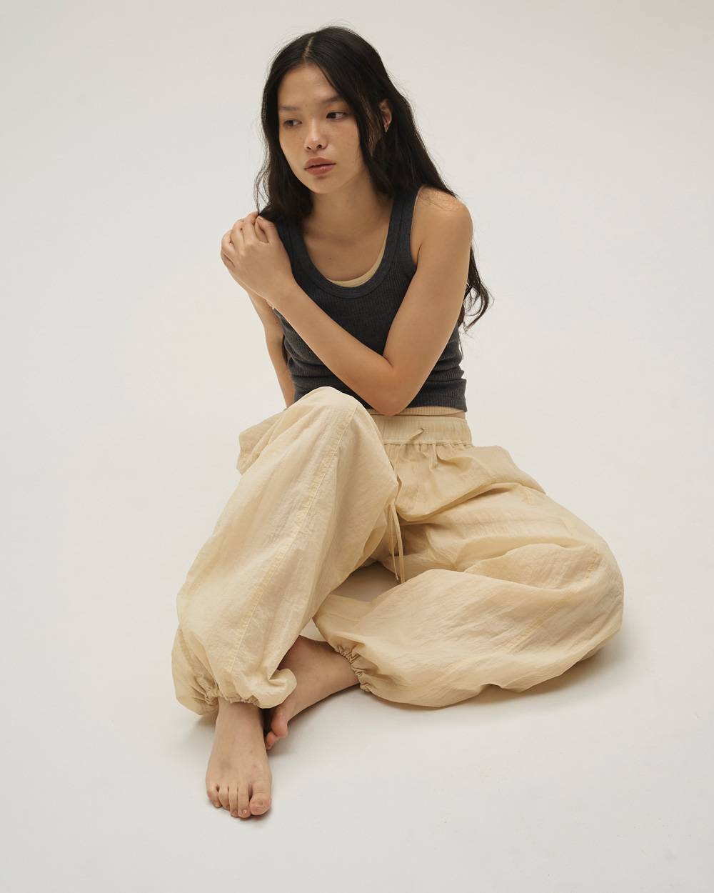 Nylon Ripstop Pants Nylon Ripstop Pant,ナイロンリップストップパンツ,12610707,パンツ,ボトムス,リップストップ,ナイロンパンツ,ラフパンツ,ナイロン,セットアップ,todayful,トゥデイフル,lifes,吉田怜香,26ss