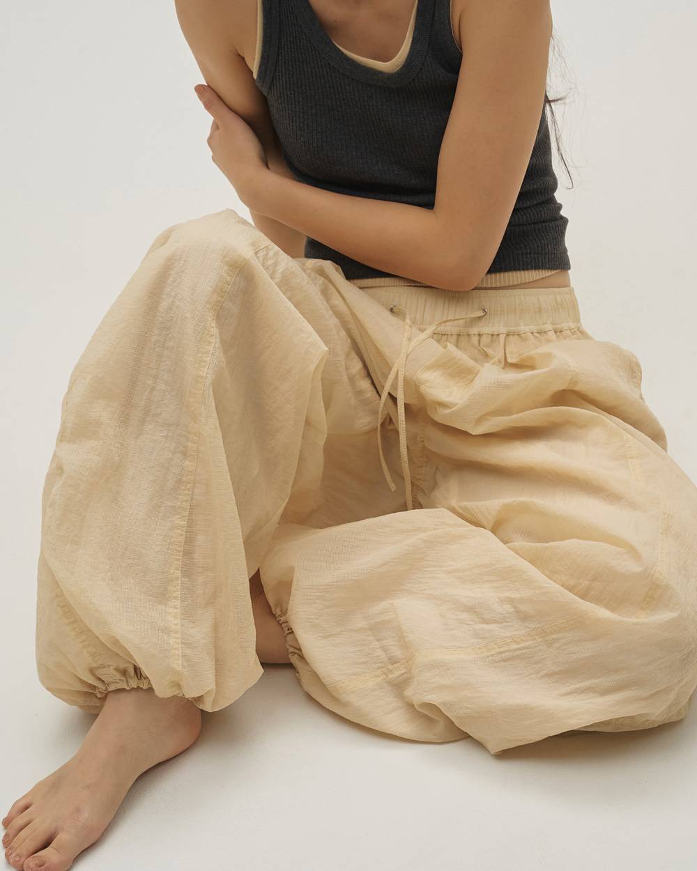 Nylon Ripstop Pants Nylon Ripstop Pant,ナイロンリップストップパンツ,12610707,パンツ,ボトムス,リップストップ,ナイロンパンツ,ラフパンツ,ナイロン,セットアップ,todayful,トゥデイフル,lifes,吉田怜香,26ss