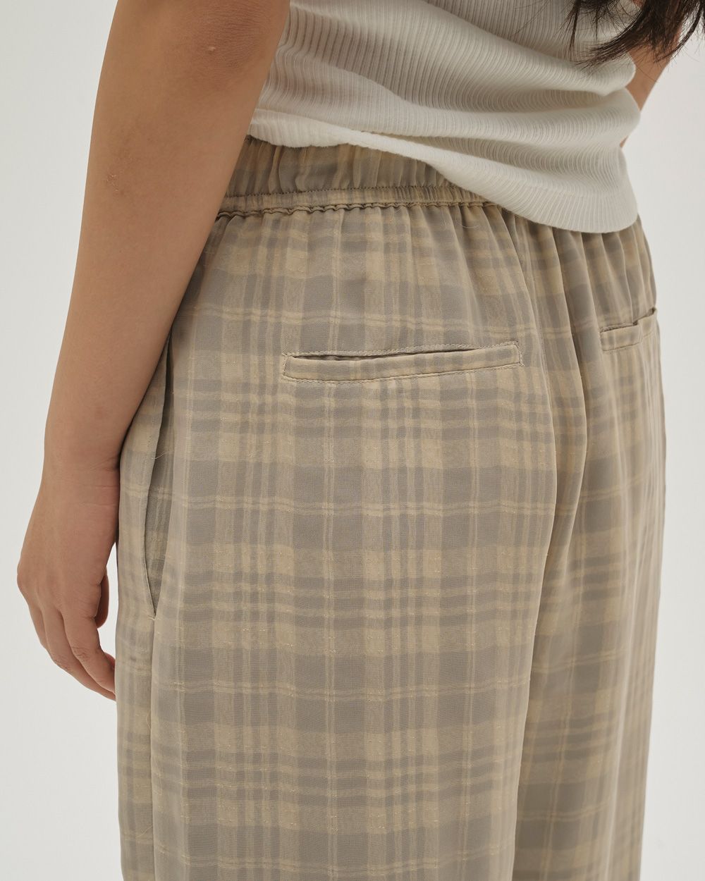 Check Jacquard Pants Check Jacquard Pants,チェックジャガードパンツ,12610710,パンツ,ボトムス,チェックパンツ,ジャガードパンツ,todayful,トゥデイフル,lifes,吉田怜香,26ss