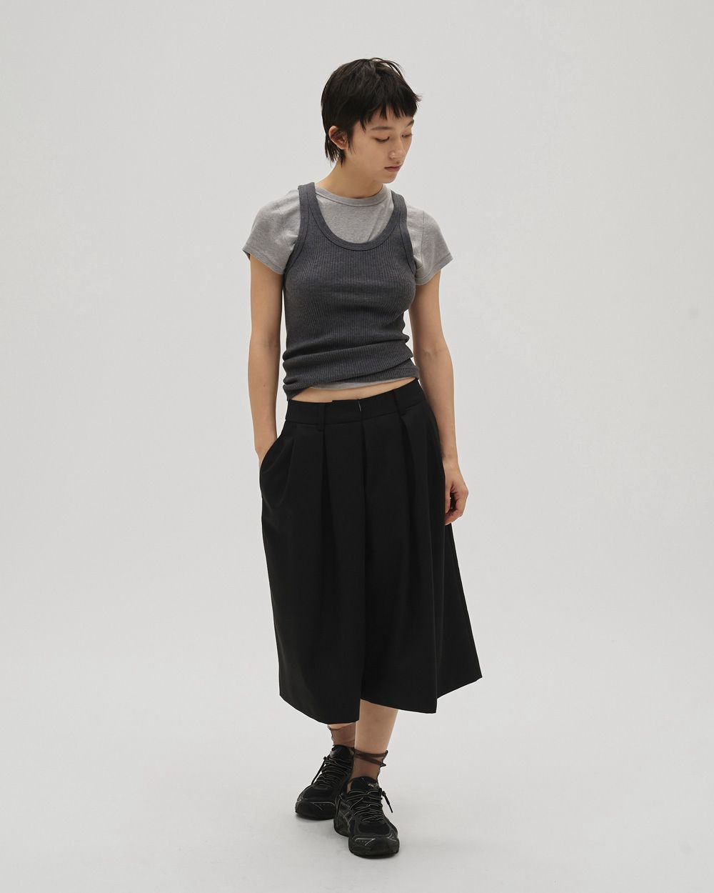 Twill Bermuda Pants Twill Bermuda Pants,ツイルバミューダパンツ,12610713,パンツ,ボトムス,ツイルパンツ,バミューダパンツ,ハーフパンツ,todayful,トゥデイフル,lifes,吉田怜香,26ss