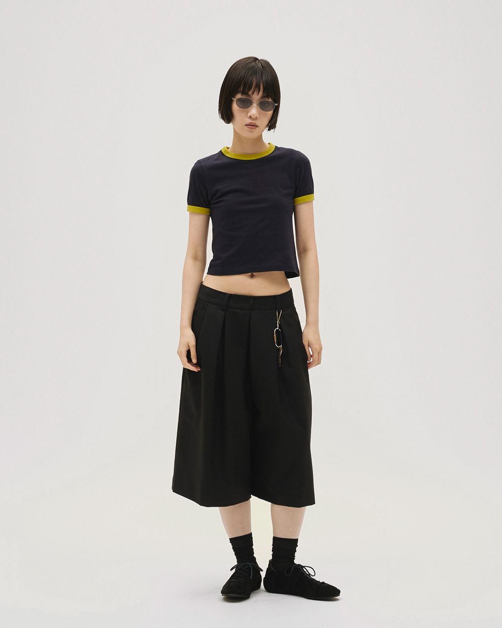 Twill Bermuda Pants Twill Bermuda Pants,ツイルバミューダパンツ,12610713,パンツ,ボトムス,ツイルパンツ,バミューダパンツ,ハーフパンツ,todayful,トゥデイフル,lifes,吉田怜香,26ss