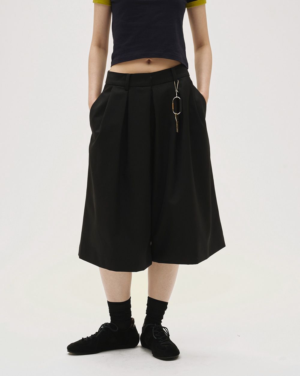 Twill Bermuda Pants Twill Bermuda Pants,ツイルバミューダパンツ,12610713,パンツ,ボトムス,ツイルパンツ,バミューダパンツ,ハーフパンツ,todayful,トゥデイフル,lifes,吉田怜香,26ss