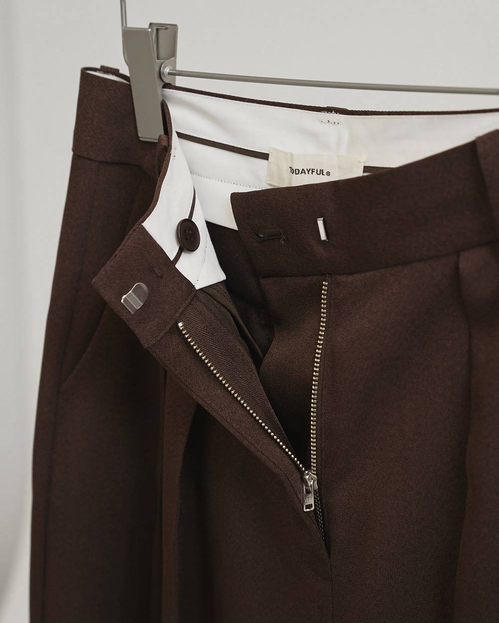 Tuck Wide Trousers Tuck Wide Trousers,タックワイドトラウザーズ,12610714,パンツ,ボトムス,トラウザーズ,ワイドパンツ,タックパンツ,todayful,トゥデイフル,lifes,吉田怜香,26ss