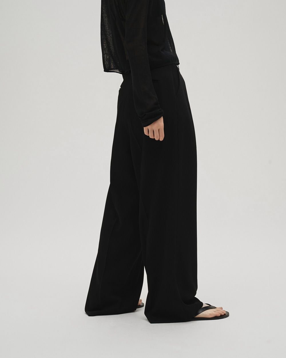 Tuck Wide Trousers Tuck Wide Trousers,タックワイドトラウザーズ,12610714,パンツ,ボトムス,トラウザーズ,ワイドパンツ,タックパンツ,todayful,トゥデイフル,lifes,吉田怜香,26ss