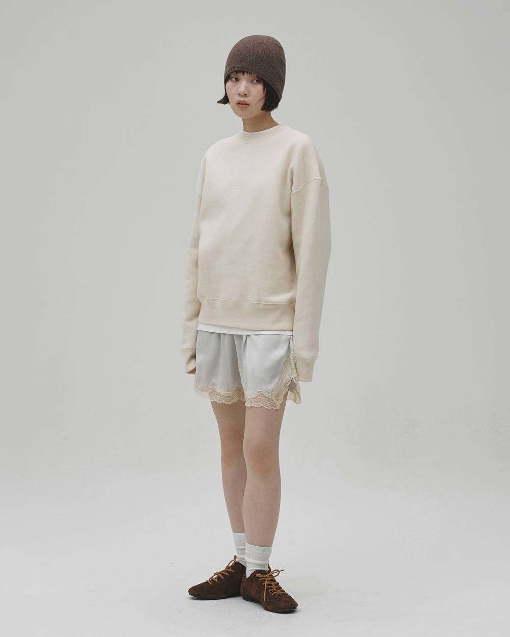 Satin Lace Halfpants Satin Lace Camisole,サテンレースハーフパンツ,12610722,サテン,レースパンツ,ショーツ,レース,ショートパンツ,ランジェリー,todayful,トゥデイフル,lifes,吉田怜香,26aw