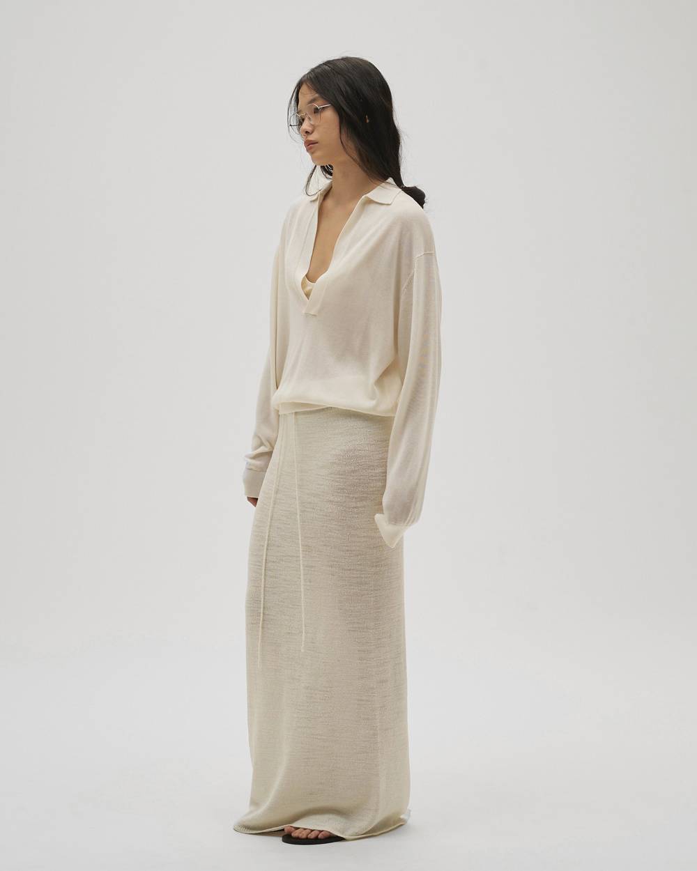 Miniboucle Knit Skirt Miniboucle Knit Skirt,ミニバックルニットスカート,12610806,スカート,ニットスカート,ロングスカート,ボトムス,ミニバックルスカート,todayful,トゥデイフル,lifes,吉田怜香,26ss