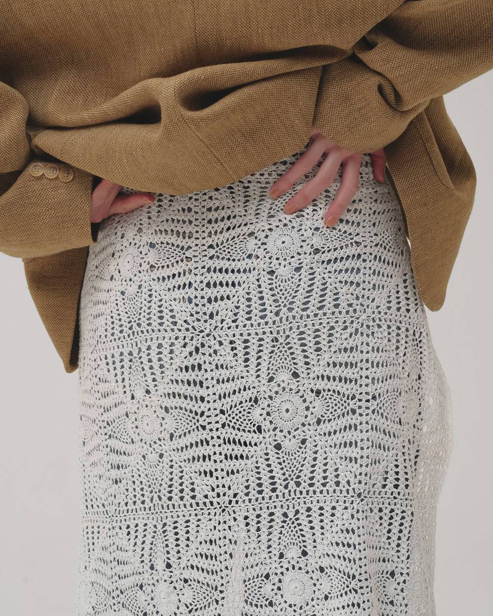 Crochet Lace Wrap Skirt Crochet Lace Wrap Skirt,クロッシェレーススカート,12610808,レース,レーススカート,クロッシェ,クロシェ,ラップスカート,スカート,todayful,トゥデイフル,lifes,吉田怜香,26ss