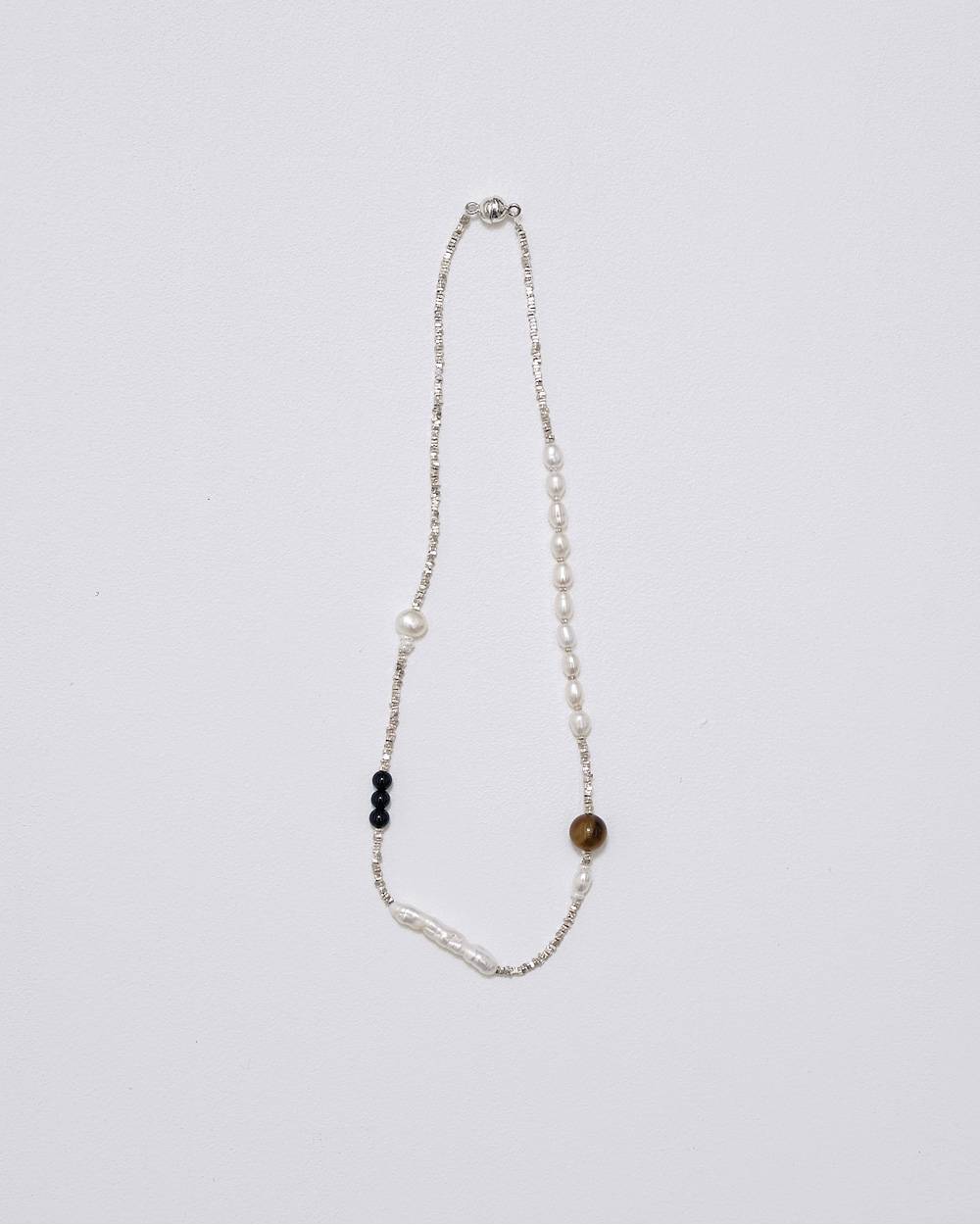 Asymmetry Pearl Choker Asymmetry Pearl Choker,アシンメトリーパールチョーカー,12610902,チョーカー,アクセサリー,パール,ネックレス,todayful,トゥデイフル,lifes,吉田怜香,26ss
