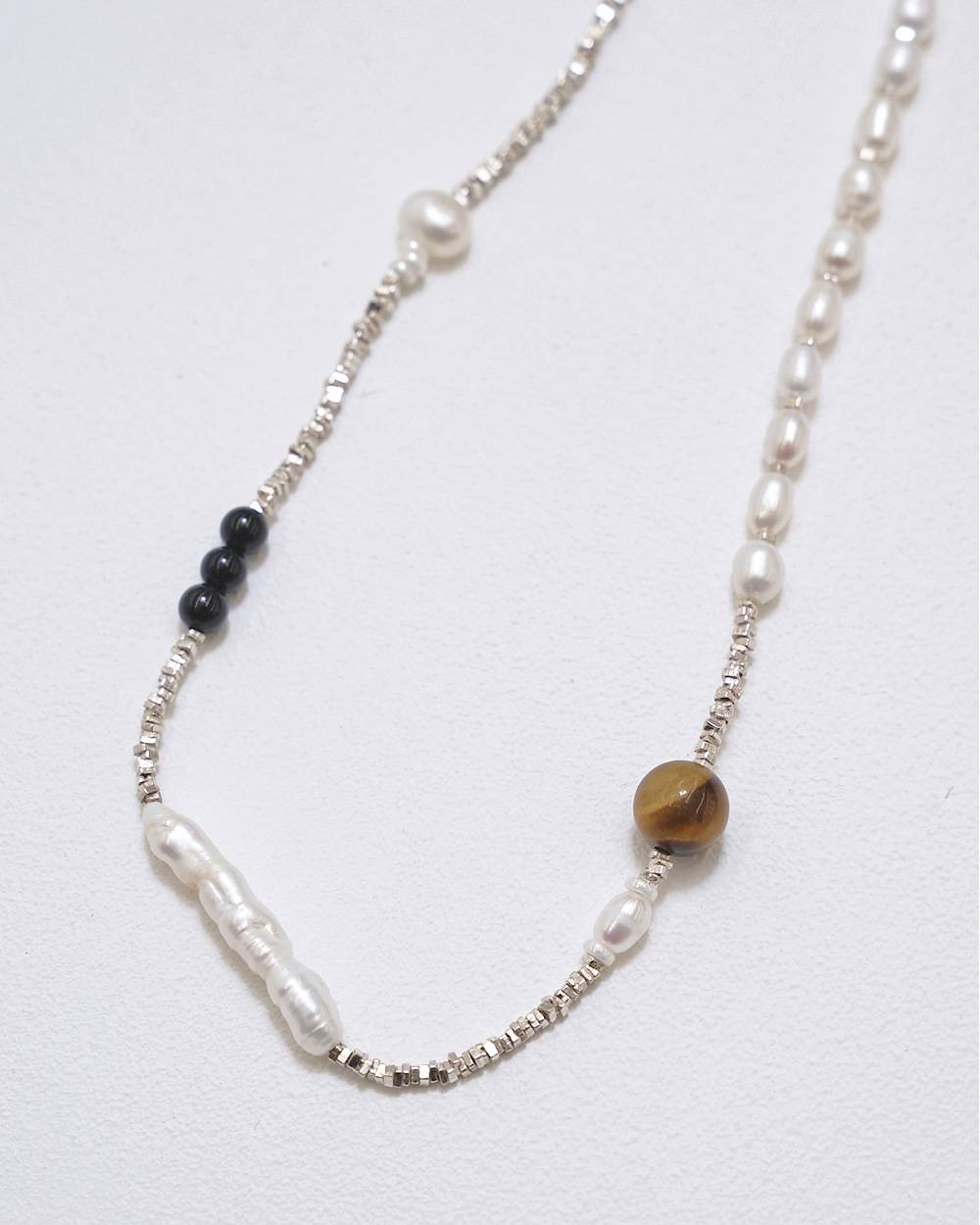 Asymmetry Pearl Choker Asymmetry Pearl Choker,アシンメトリーパールチョーカー,12610902,チョーカー,アクセサリー,パール,ネックレス,todayful,トゥデイフル,lifes,吉田怜香,26ss
