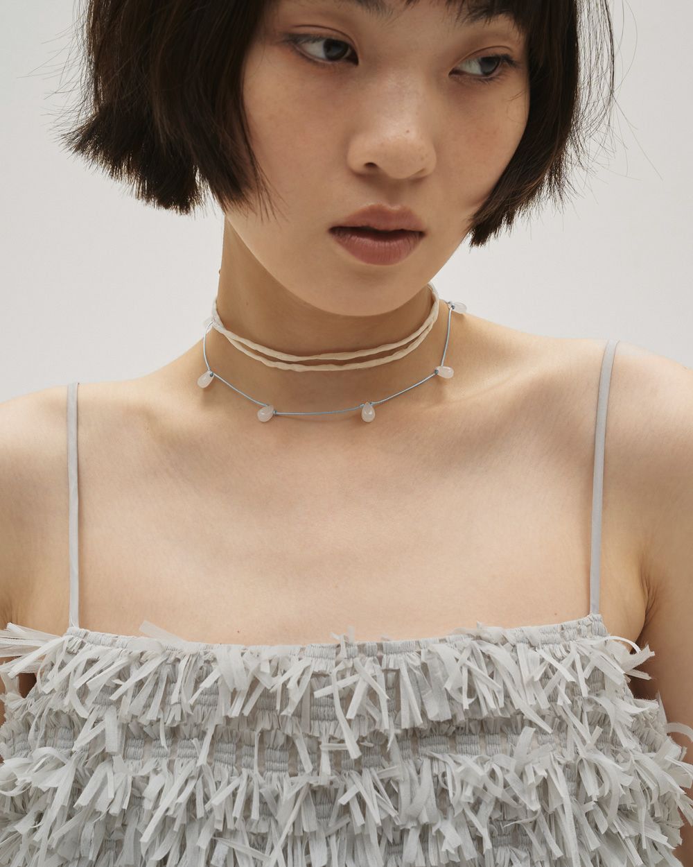 Glass Beads Choker Glass Beads Choker,グラスビーズチョーカー,12610905,ビーズチョーカ,チョーカー,アクセサリー,todayful,トゥデイフル,lifes,吉田怜香,26ss