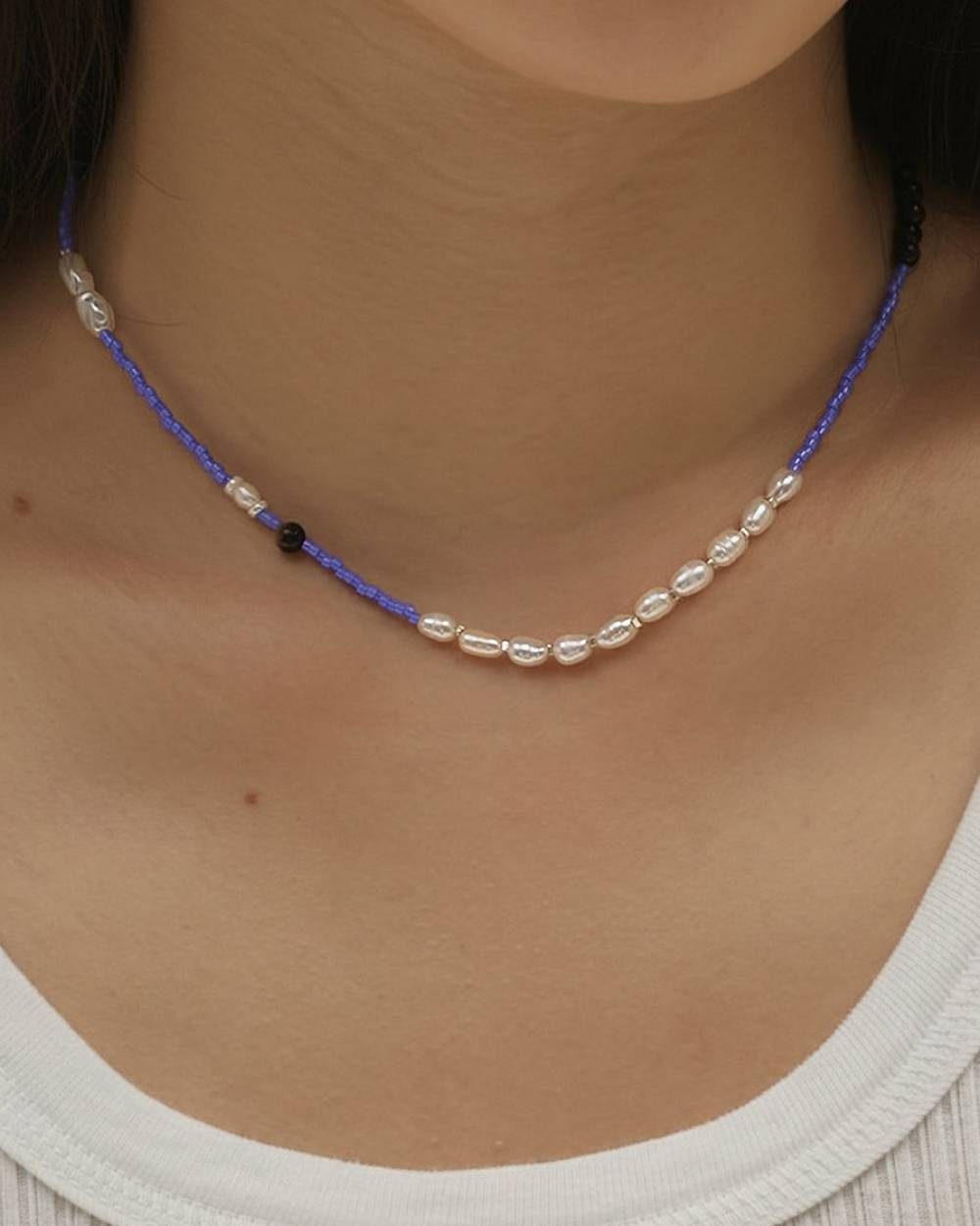 Asymmetry Mix Choker Asymmetry Mix Choker,アシンメトリーミックスチョーカー,12610906,チョーカー,アクセサリー,ネックレス,todayful,トゥデイフル,lifes,吉田怜香,26ss