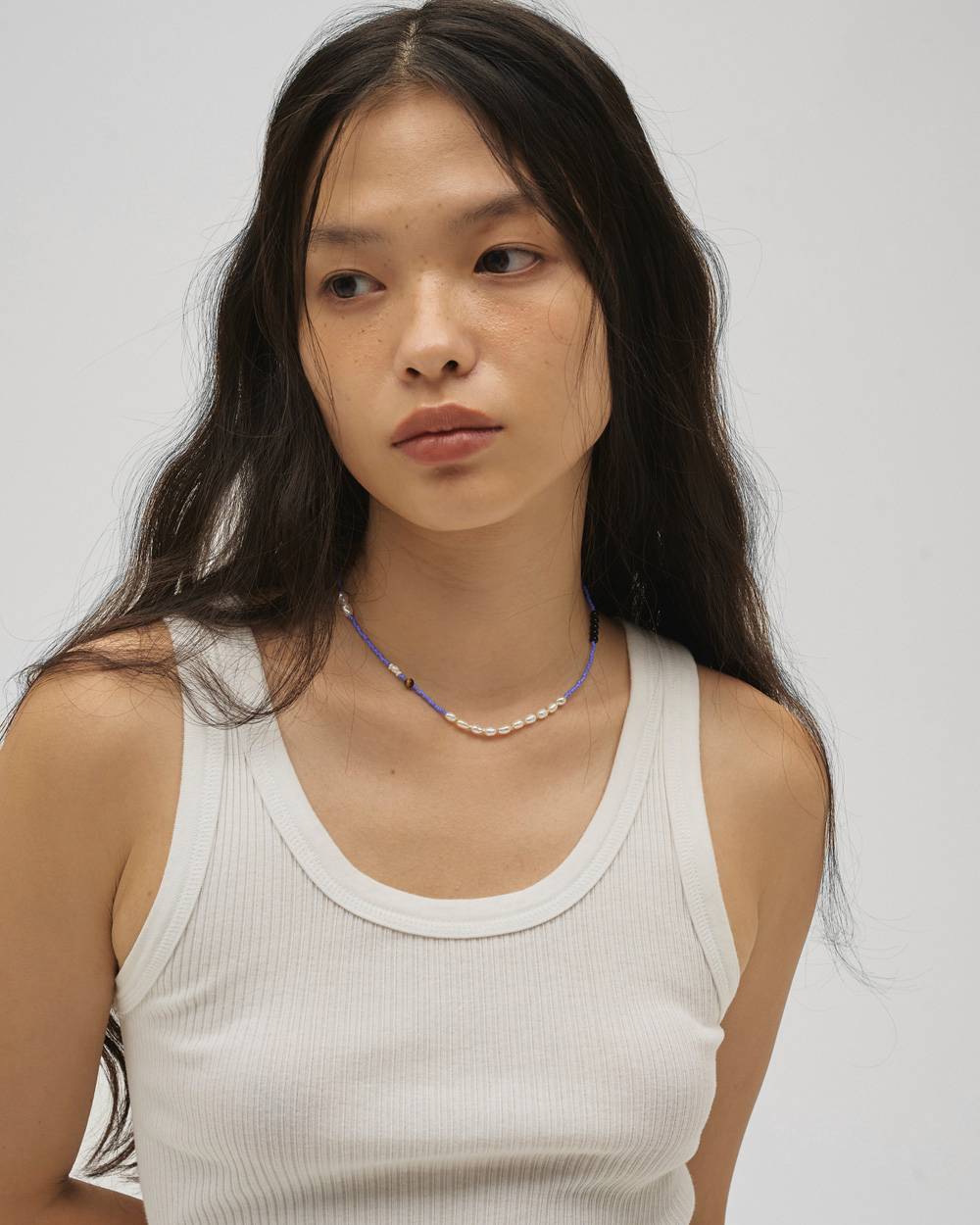 Asymmetry Mix Choker Asymmetry Mix Choker,アシンメトリーミックスチョーカー,12610906,チョーカー,アクセサリー,ネックレス,todayful,トゥデイフル,lifes,吉田怜香,26ss