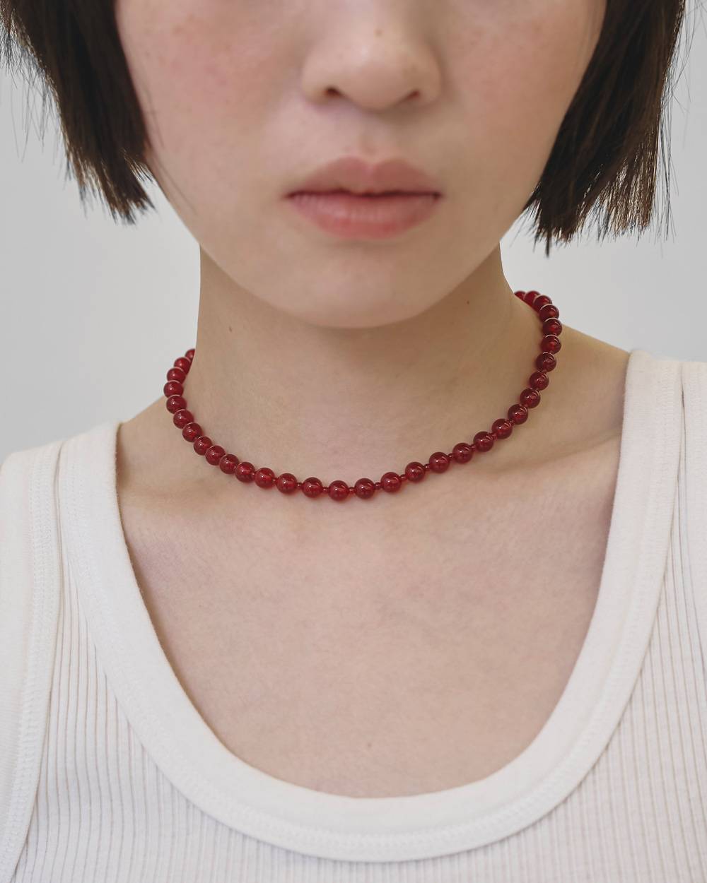 Orb Stone Choker Orb Stone Choker,オーブチョーカー,12610907,チョーカー,オーブ,天然石,ネックレス,アクセサリー,todayful,トゥデイフル,lifes,吉田怜香,26ss
