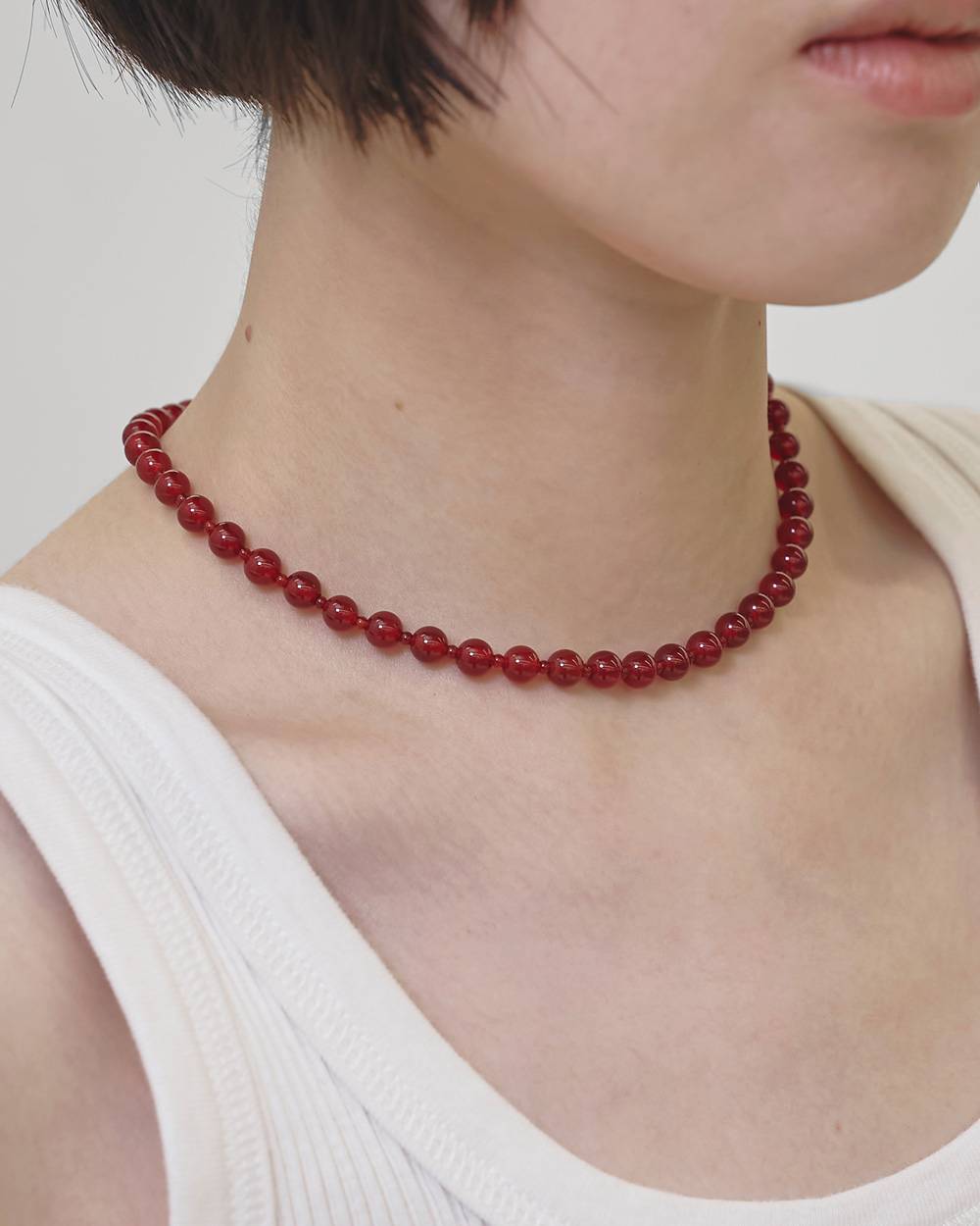 Orb Stone Choker Orb Stone Choker,オーブチョーカー,12610907,チョーカー,オーブ,天然石,ネックレス,アクセサリー,todayful,トゥデイフル,lifes,吉田怜香,26ss