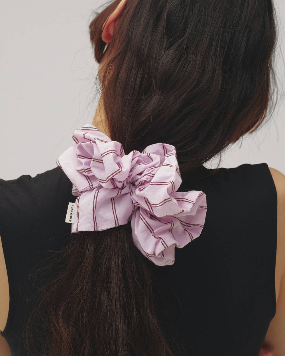 Stripe Chouchou Stripe Chouchou,ストライプシュシュ,12611016,シュシュ,ヘアアクセ,アクセサリー,ヘアゴム,todayful,トゥデイフル,lifes,吉田怜香,26ss