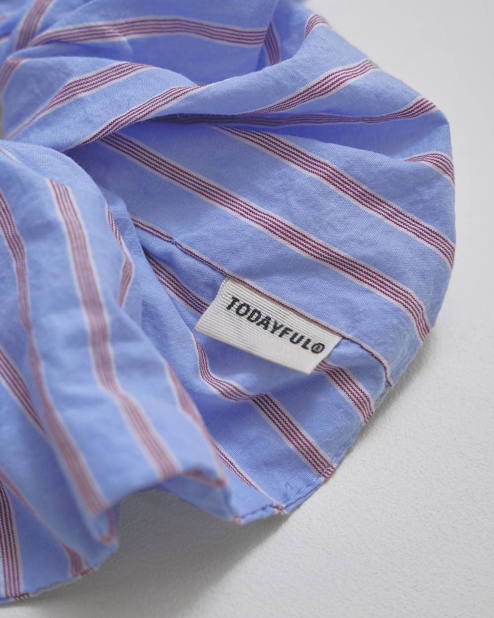 Stripe Chouchou Stripe Chouchou,ストライプシュシュ,12611016,シュシュ,ヘアアクセ,アクセサリー,ヘアゴム,todayful,トゥデイフル,lifes,吉田怜香,26ss