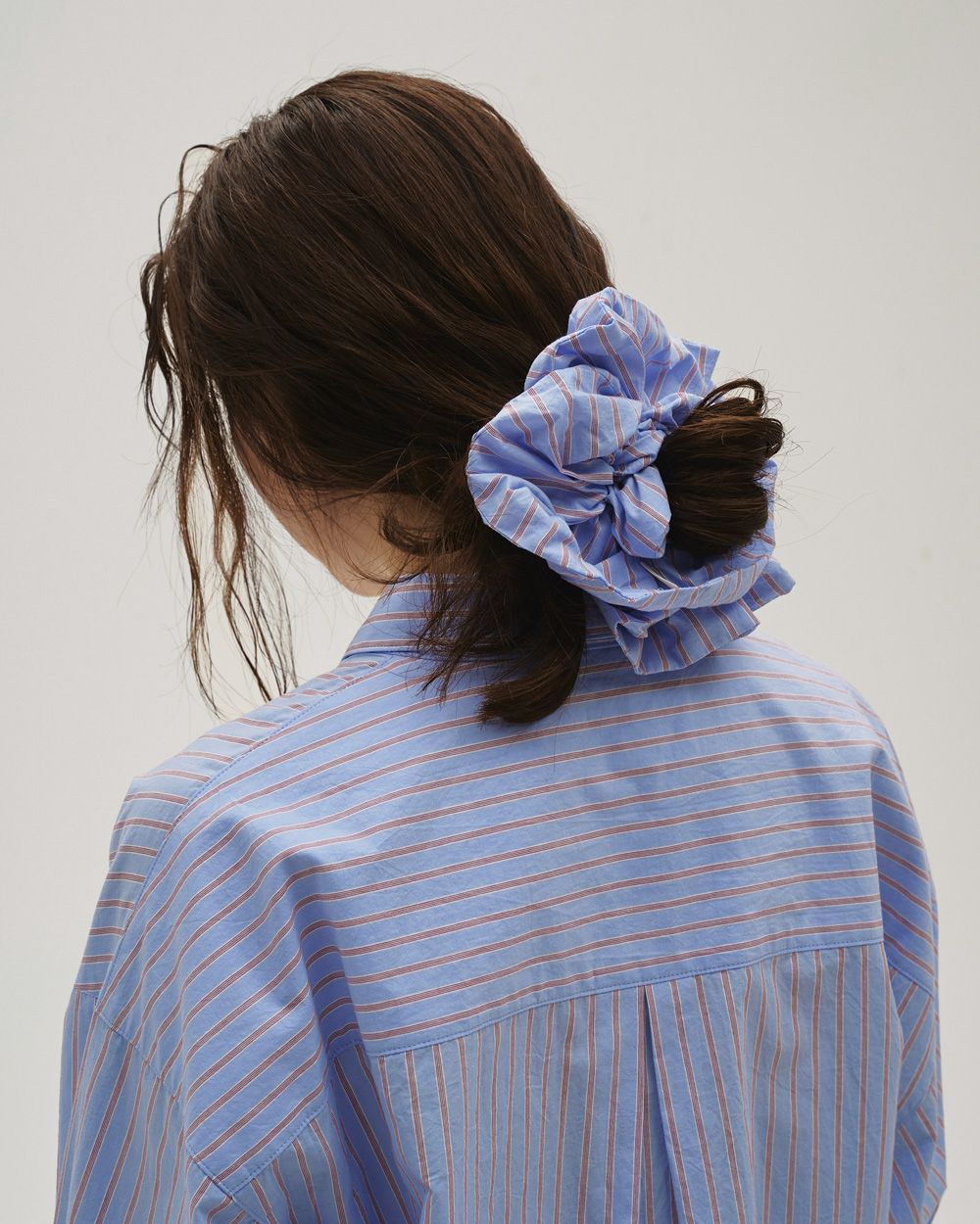 Stripe Chouchou Stripe Chouchou,ストライプシュシュ,12611016,シュシュ,ヘアアクセ,アクセサリー,ヘアゴム,todayful,トゥデイフル,lifes,吉田怜香,26ss