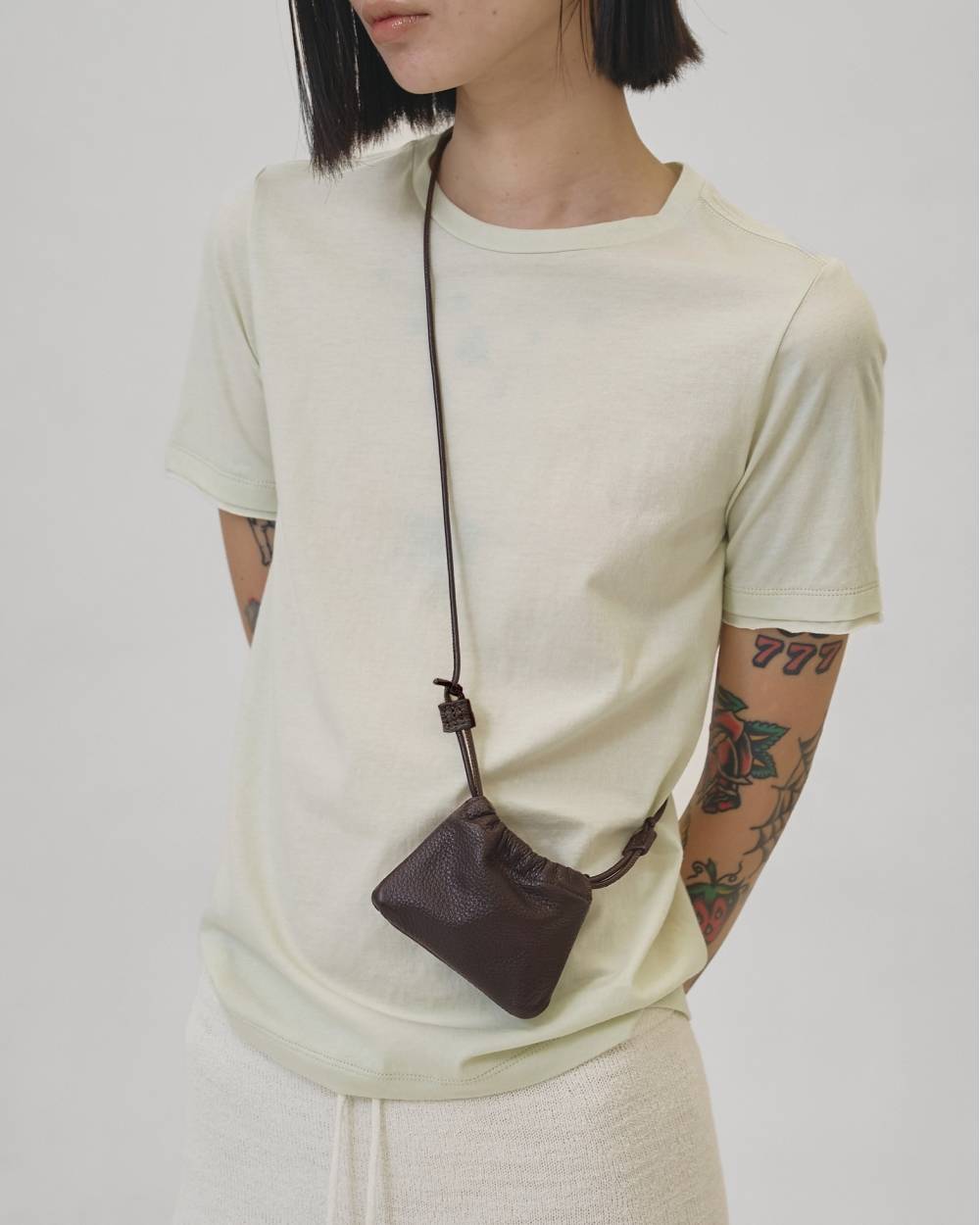 Leather Compact Purse Leather Compact Purse,レザーコンパクトパース,12611017,コンパクトパース,レザーパース,財布,レザー財布,ウォレット,ギフト,todayful,トゥデイフル,lifes,吉田怜香,26ss