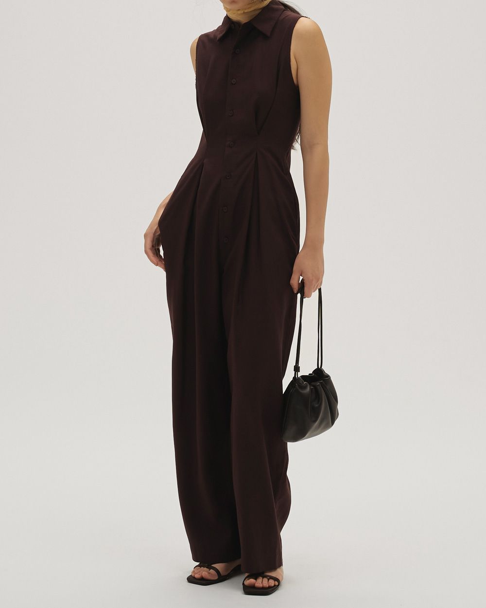 Drawstring Leather Bag Drawstring Leather Bag,ドローストリングレザーバッグ,12611020,ドローストリングバッグ,レザーバッグ,バッグ,鞄,todayful,トゥデイフル,lifes,吉田怜香,26ss