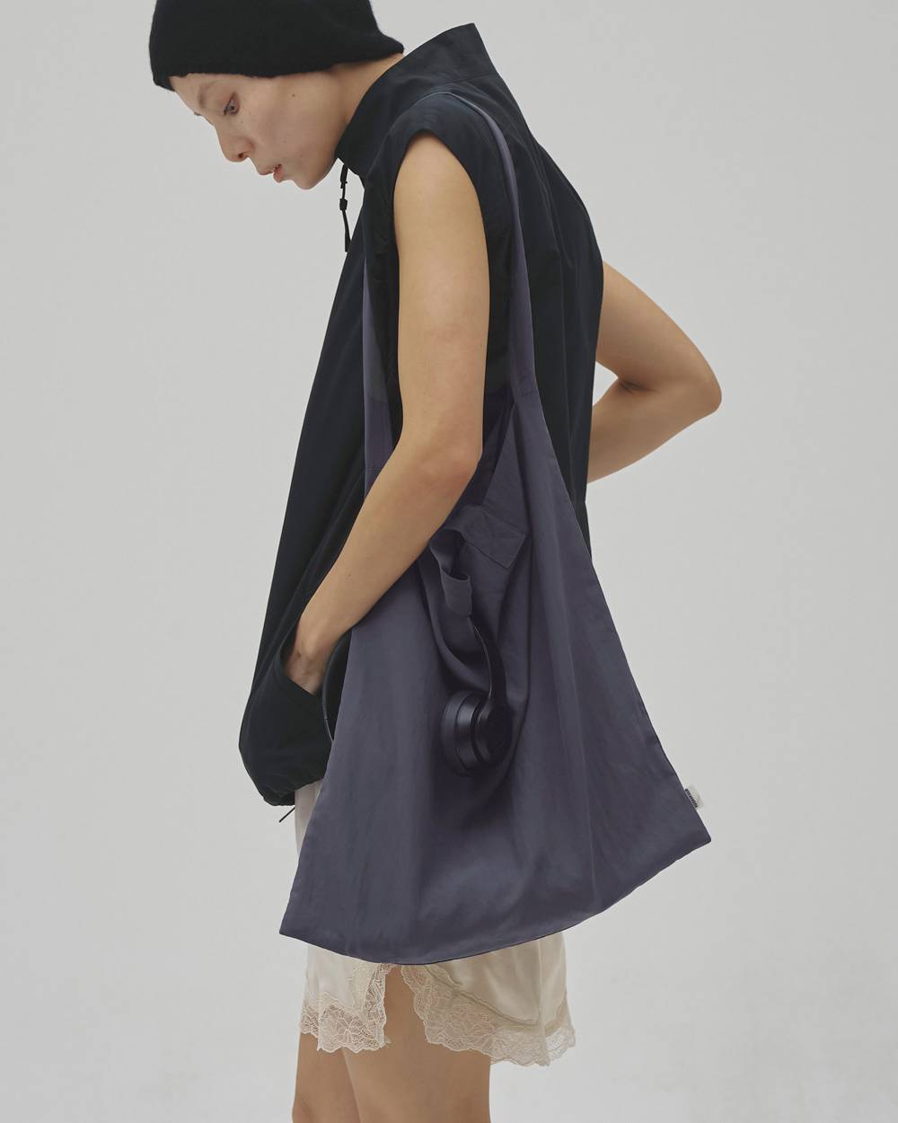 Silky 2way Bag Silky 2way Bag,シルキー2wayバッグ,12611025,2wayバッグ,シルキーバッグ,2way,バッグ,バック,鞄,todayful,トゥデイフル,lifes,吉田怜香,26aw