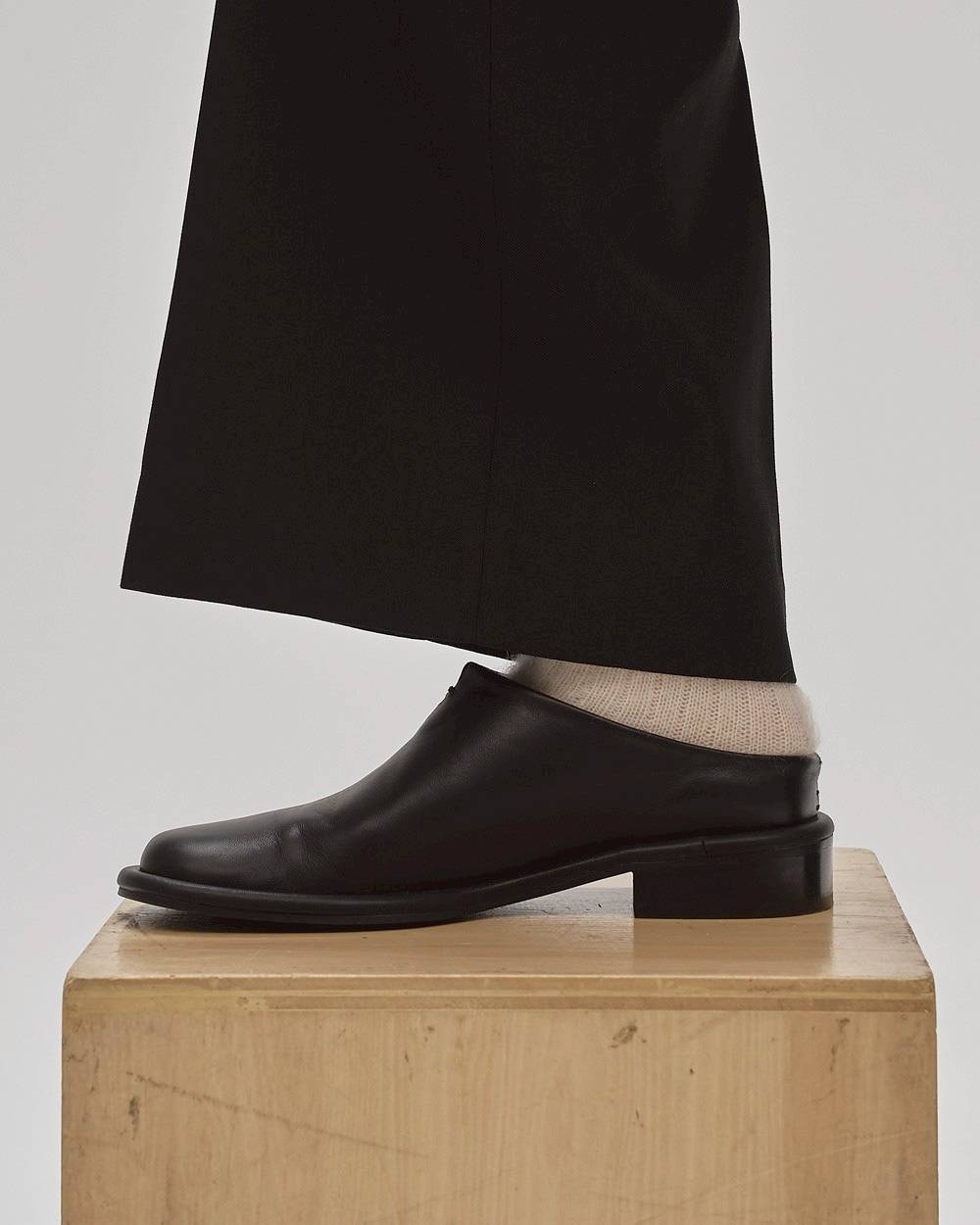Slide Leather Shoes Slide Leather Shoes,スライドレザーショーズ,12611033,シューズ,レザーシューズ,サボ,靴,todayful,トゥデイフル,lifes,吉田怜香,26aw