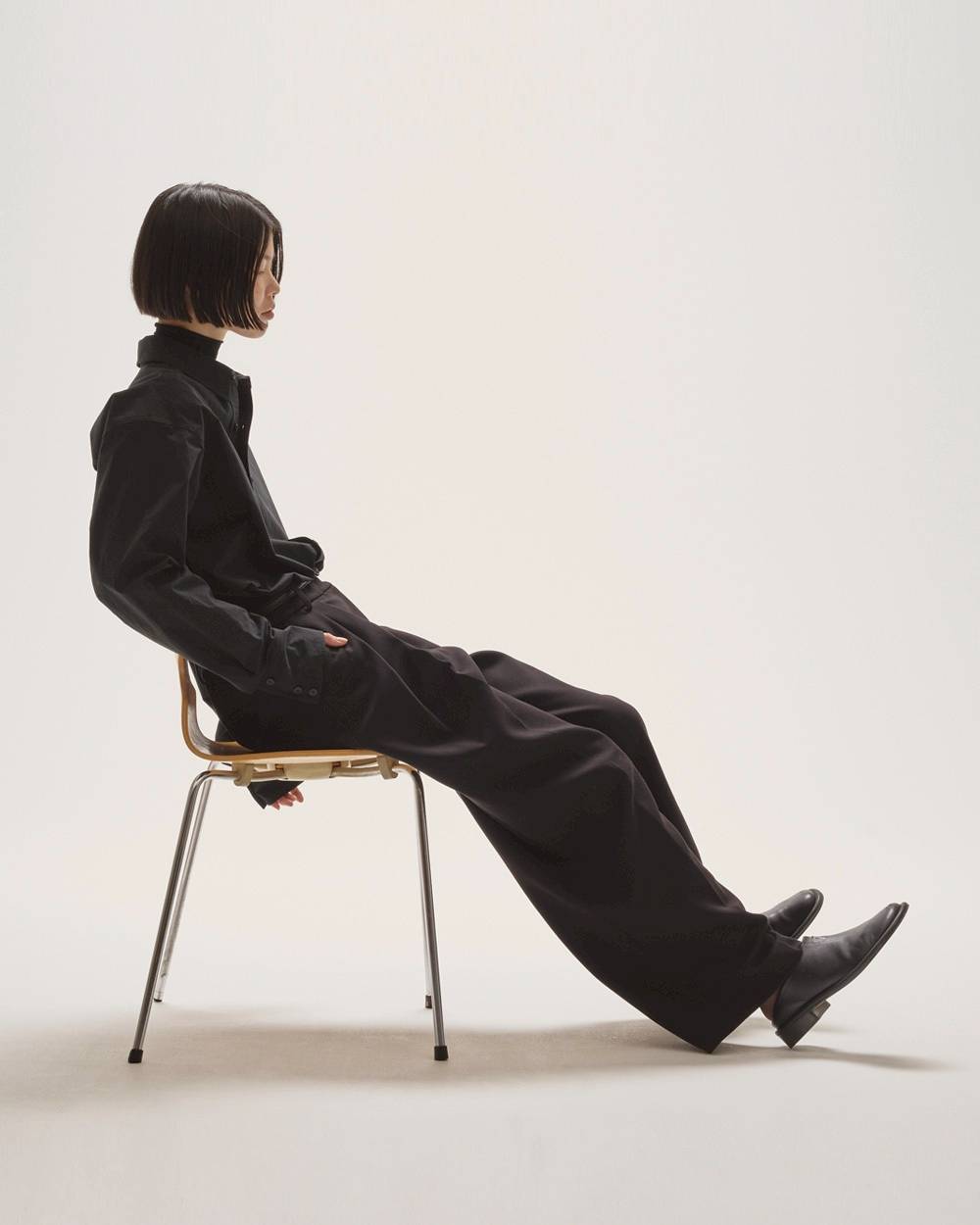 Slide Leather Shoes Slide Leather Shoes,スライドレザーショーズ,12611033,シューズ,レザーシューズ,サボ,靴,todayful,トゥデイフル,lifes,吉田怜香,26aw