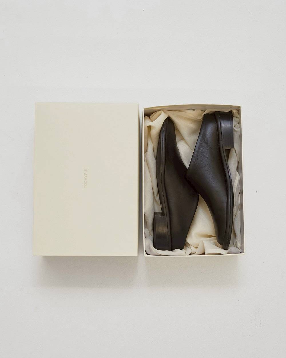 Slide Leather Shoes Slide Leather Shoes,スライドレザーショーズ,12611033,シューズ,レザーシューズ,サボ,靴,todayful,トゥデイフル,lifes,吉田怜香,26aw