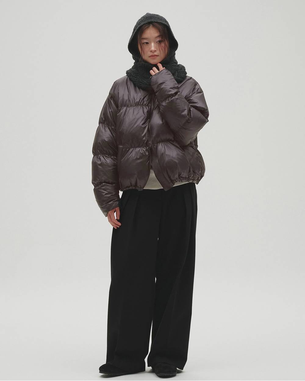Standcollar Down Jacket Standcollar Down Jacket,スタンドカラーダウンジャケット,12620004,ダウン,スタンドカラー,ダウンジャケット,アウター,ジャケット,todayful,トゥデイフル,lifes,吉田怜香,26aw