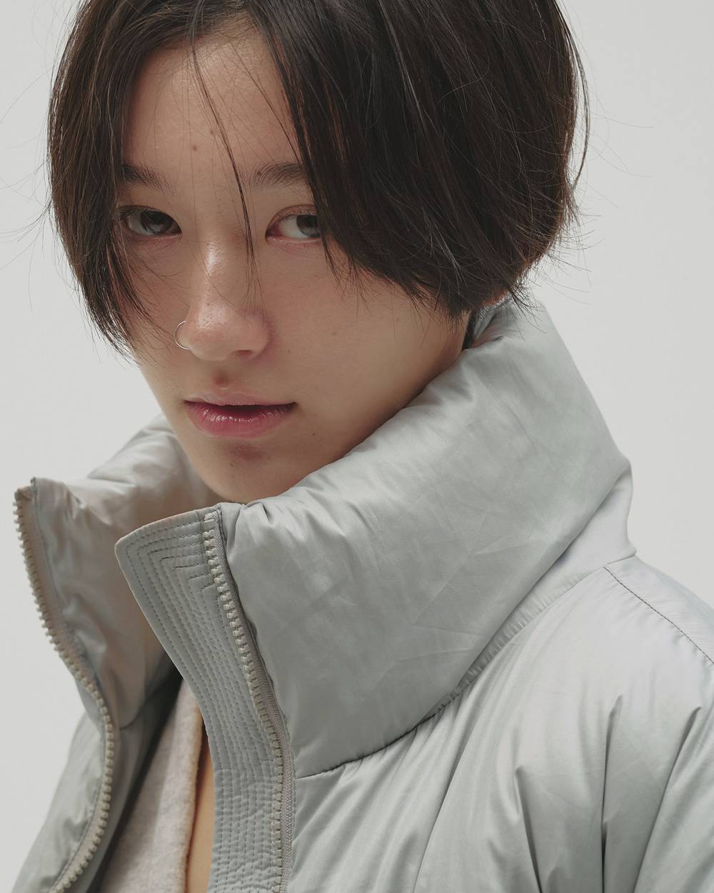 Standcollar Down Jacket Standcollar Down Jacket,スタンドカラーダウンジャケット,12620004,ダウン,スタンドカラー,ダウンジャケット,アウター,ジャケット,todayful,トゥデイフル,lifes,吉田怜香,26aw