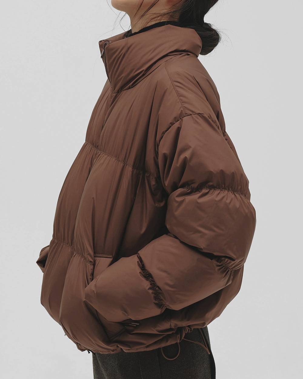 Standcollar Down Jacket Standcollar Down Jacket,スタンドカラーダウンジャケット,12620004,ダウン,スタンドカラー,ダウンジャケット,アウター,ジャケット,todayful,トゥデイフル,lifes,吉田怜香,26aw