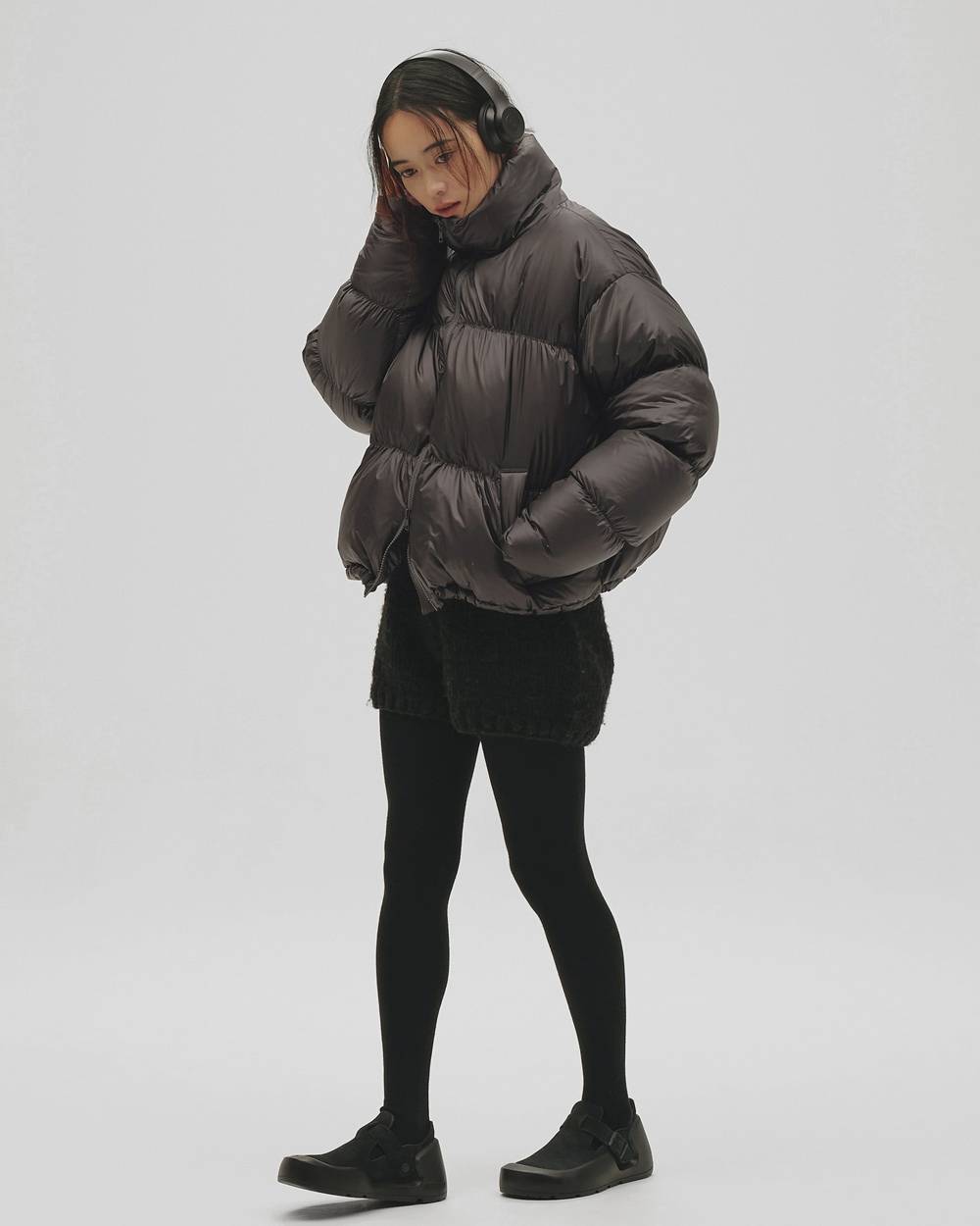 Standcollar Down Jacket Standcollar Down Jacket,スタンドカラーダウンジャケット,12620004,ダウン,スタンドカラー,ダウンジャケット,アウター,ジャケット,todayful,トゥデイフル,lifes,吉田怜香,26aw