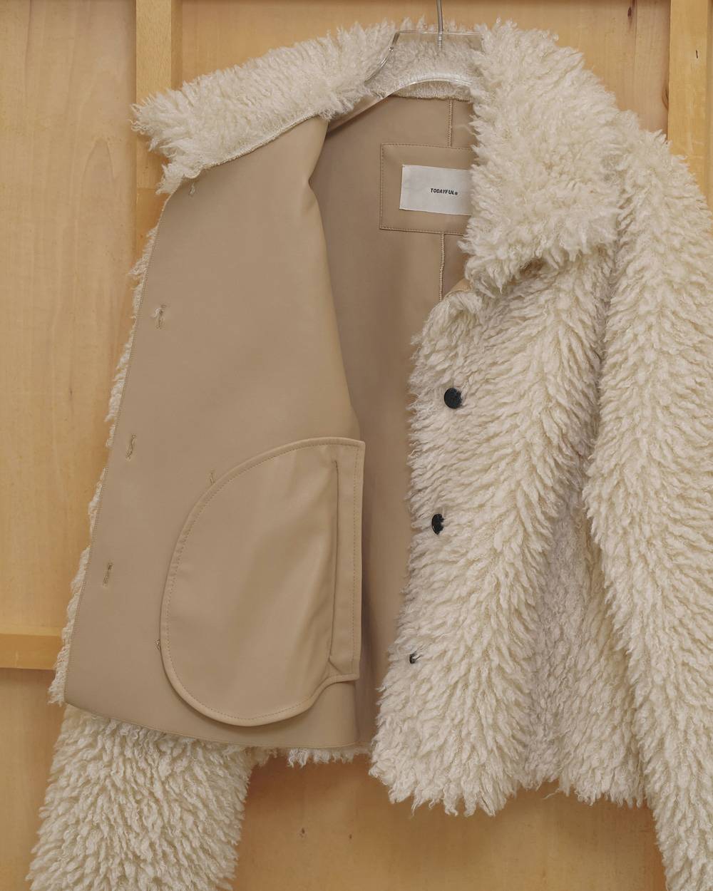 Fur Short Coat Fur Short Coat,ファーショートコート,12620006,ショートコート,ファージャケット,ファーコート,ジャケット,アウター,ショートコート,todayful,トゥデイフル,lifes,吉田怜香,26aw